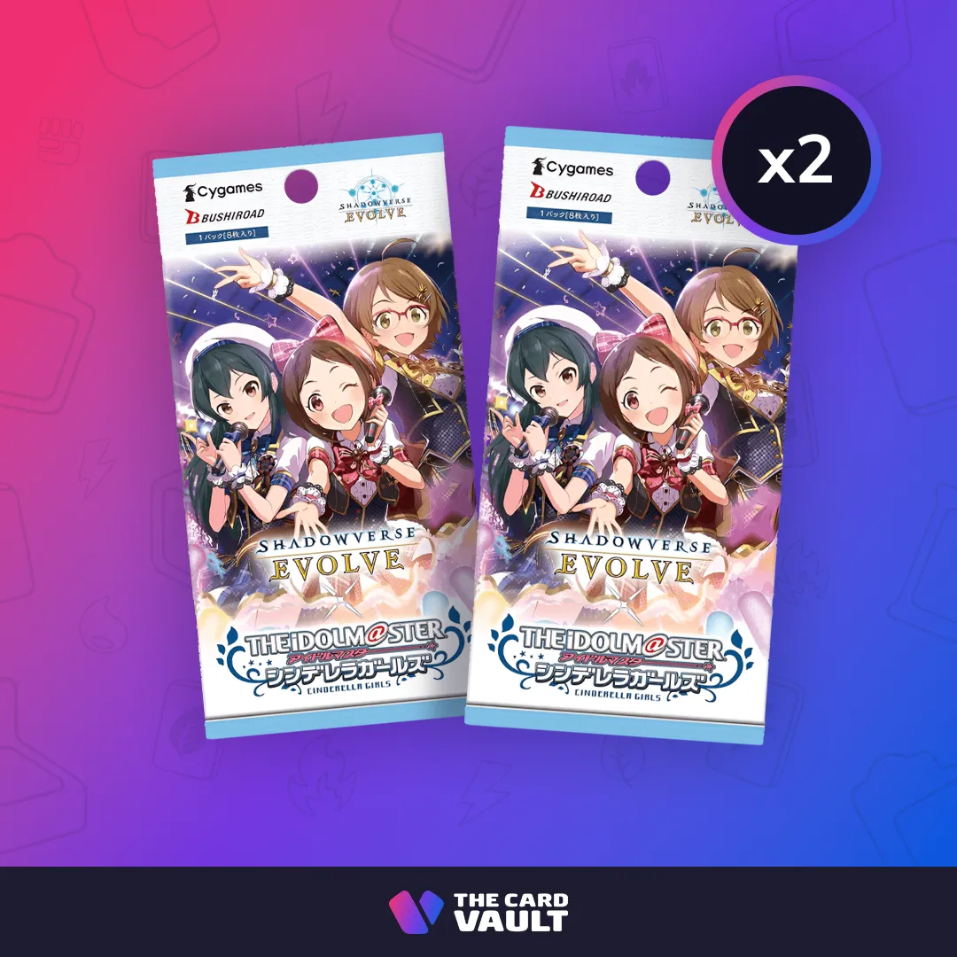 Product image for 2 x Shadowverse: Evolve Crossover - The idolm@ster Cinderella Girls - Booster Pack