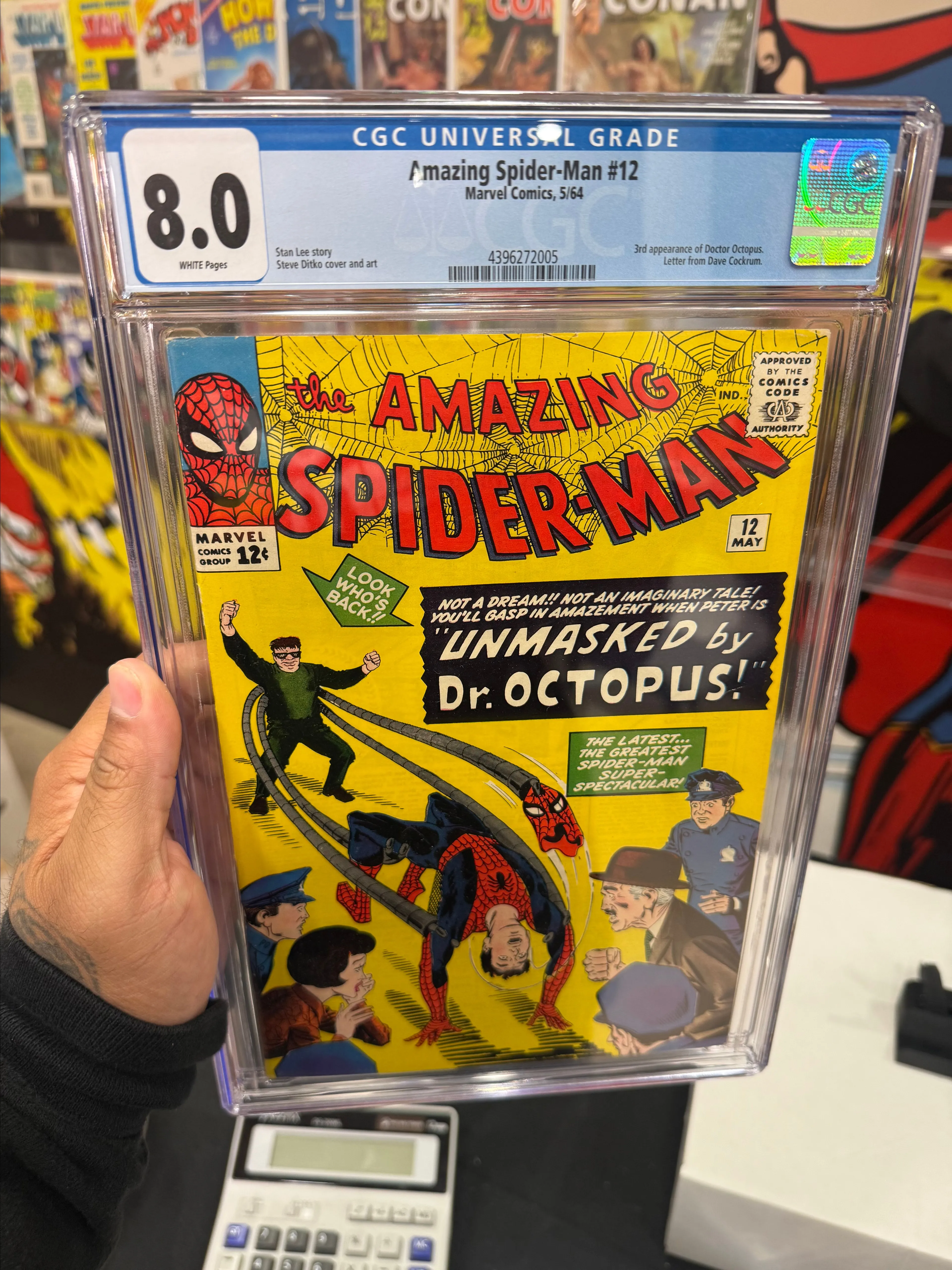Product image for Amazing Spider-Man #12 CGC 8.0