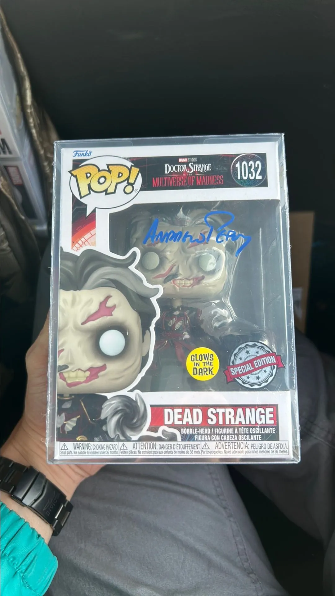 Product image for 0. Dr. Strange POP! - Andrew Pepoy Signed & Authenticated