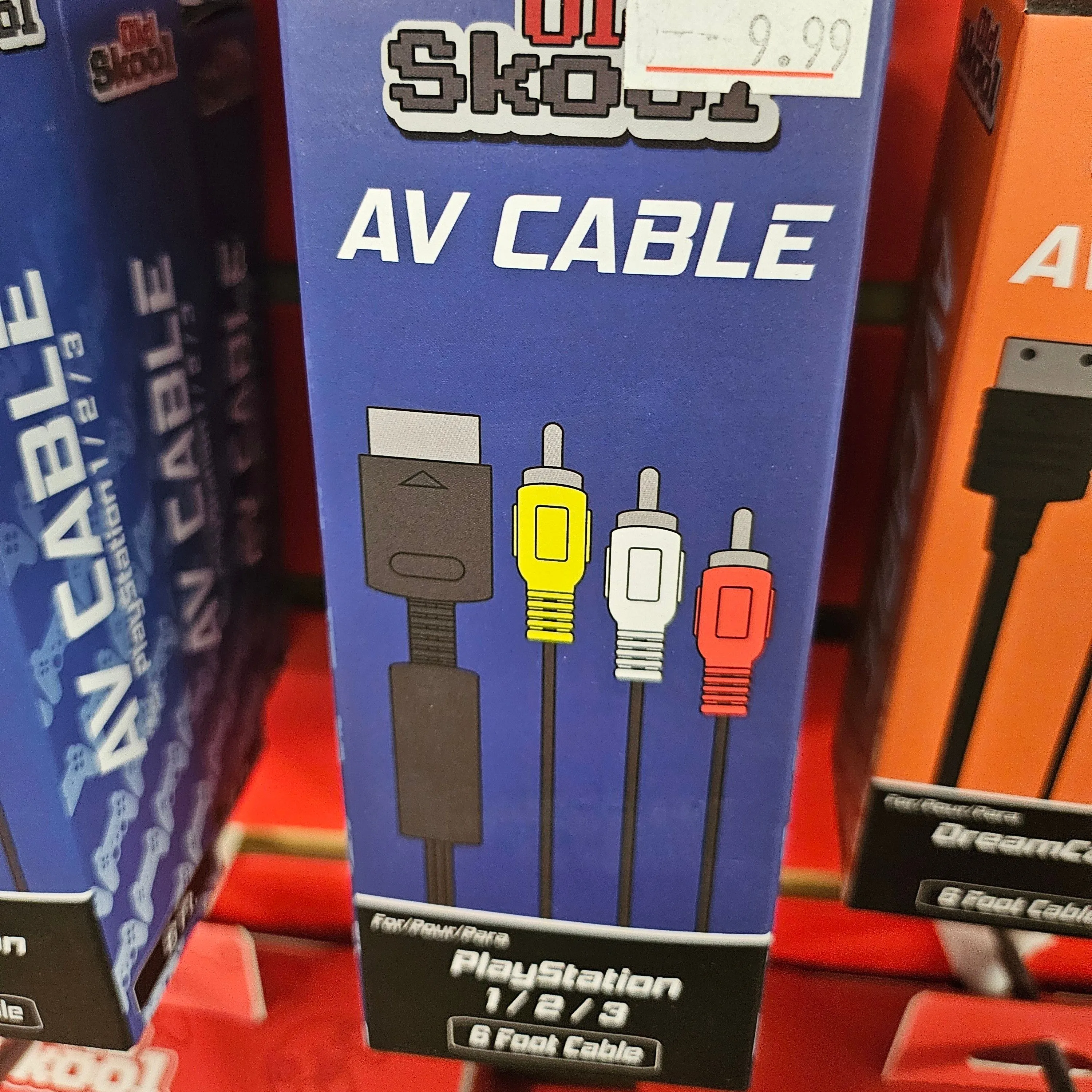 Product image for Playstation 1,2,3 AV cable new
