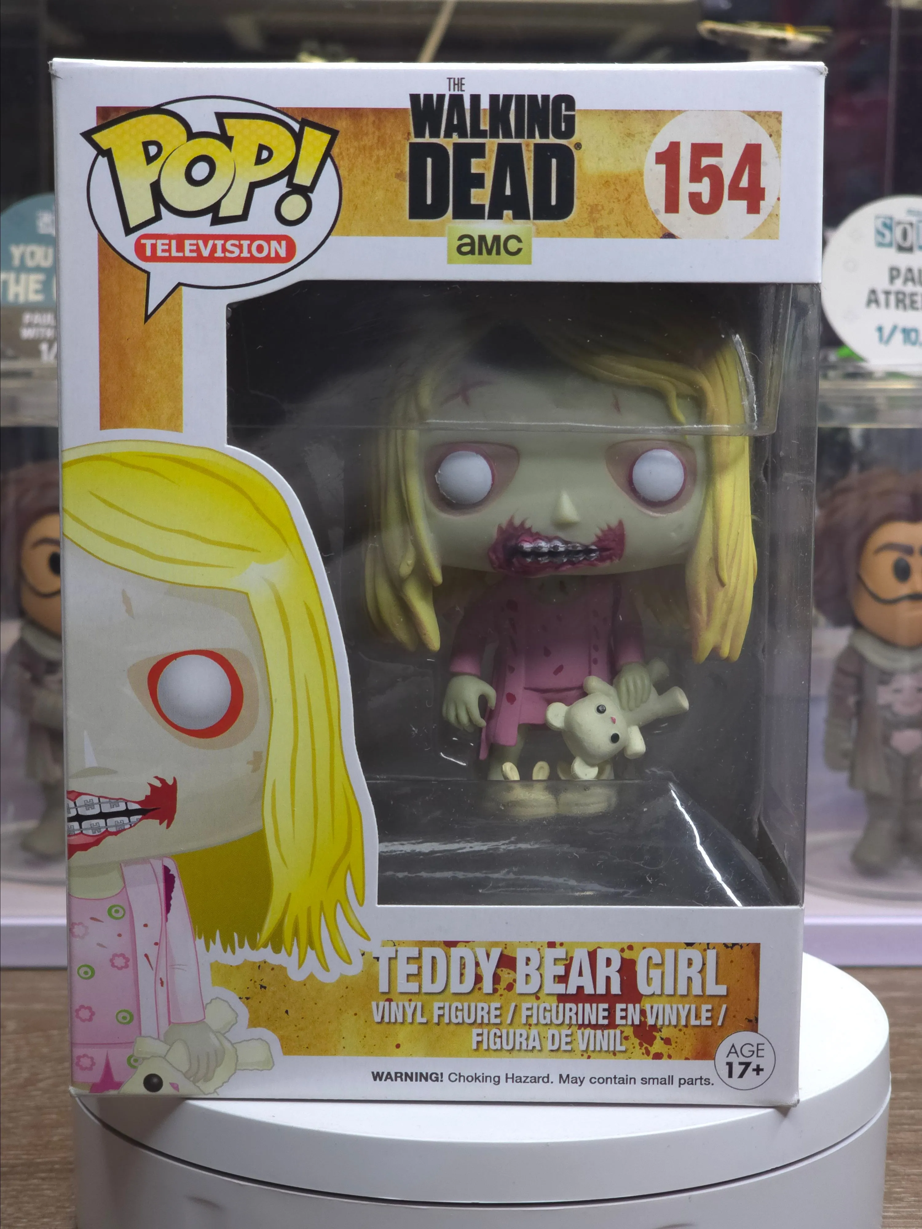 Product image for 154 Teddy Bear Girl (The Walking Dead) Television Funko Pop