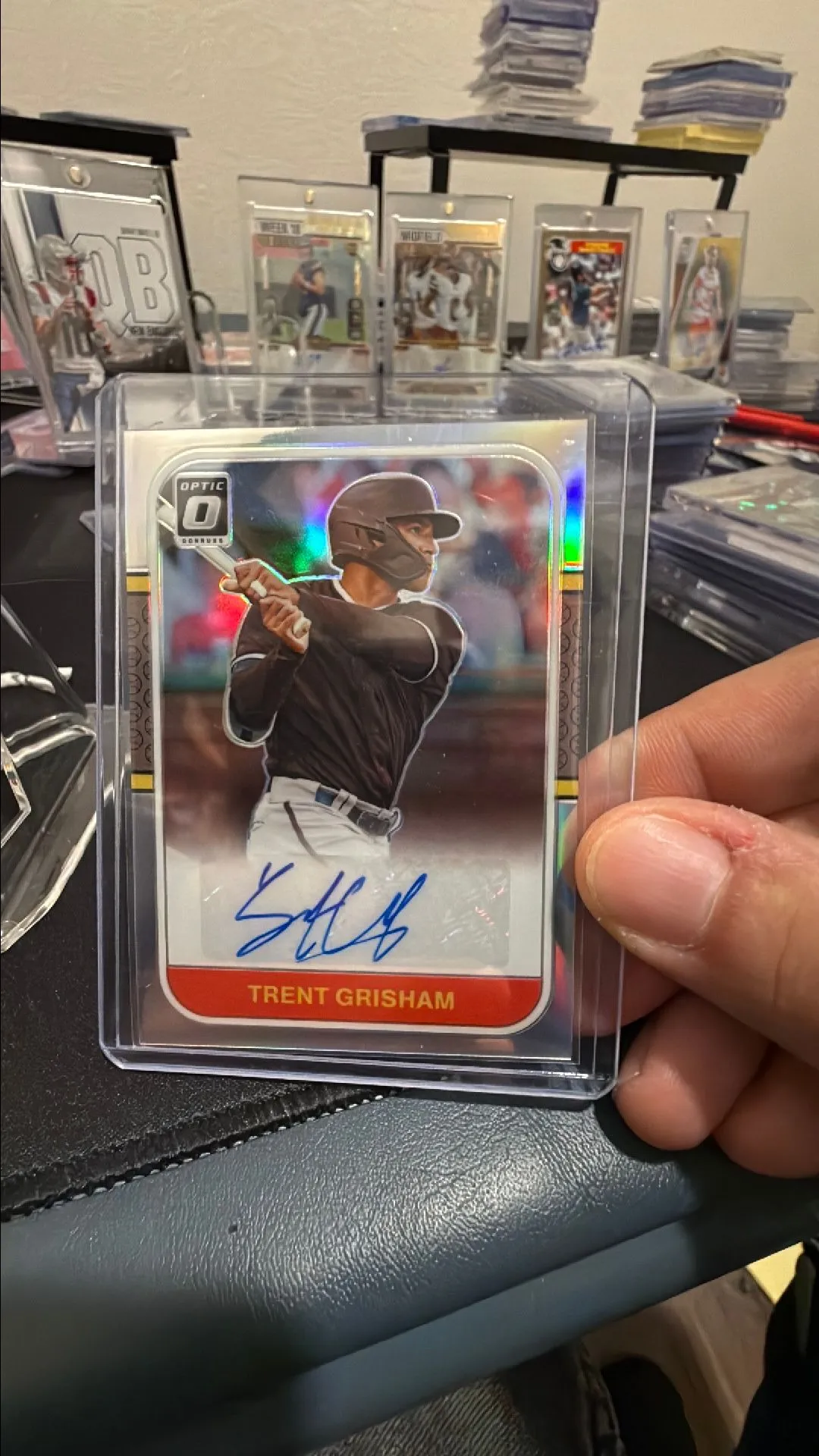 Product image for Trent Grisham Donruss Optic 2021 Auto