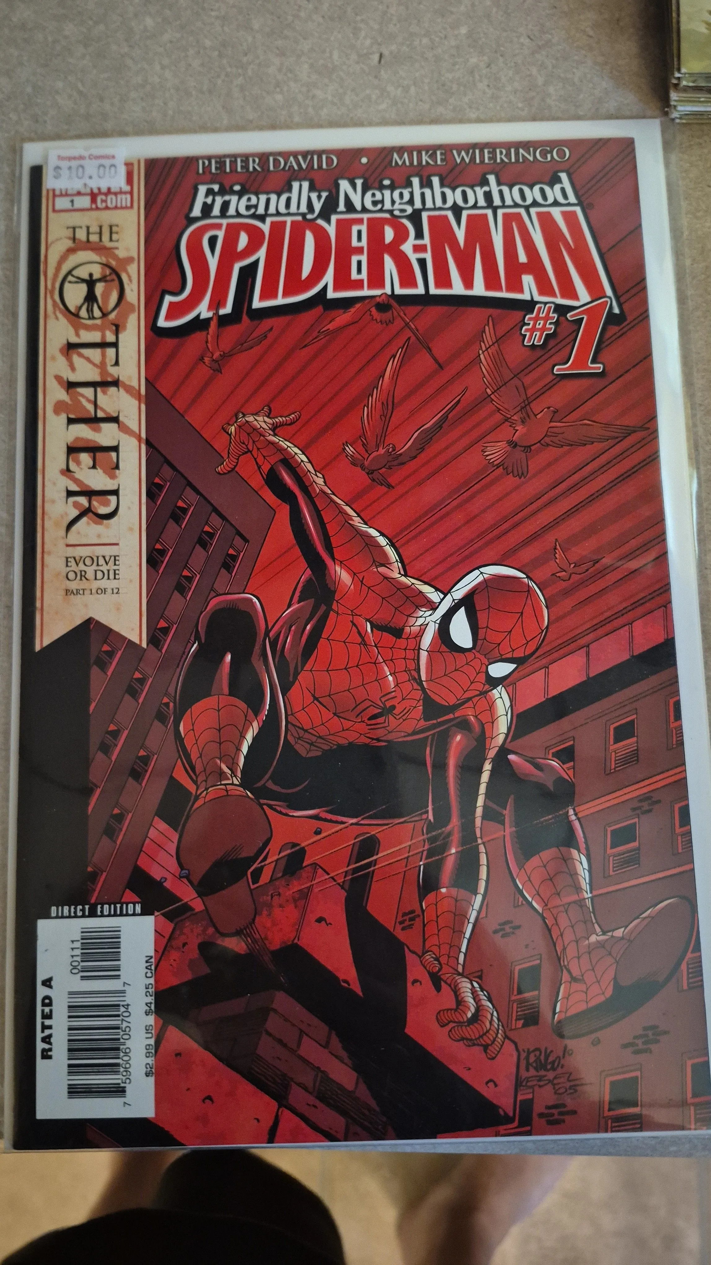 Product image for Friendly Neighborhood Spider-Man #1 (2005 Marvel) 1st Appearance of Tracer