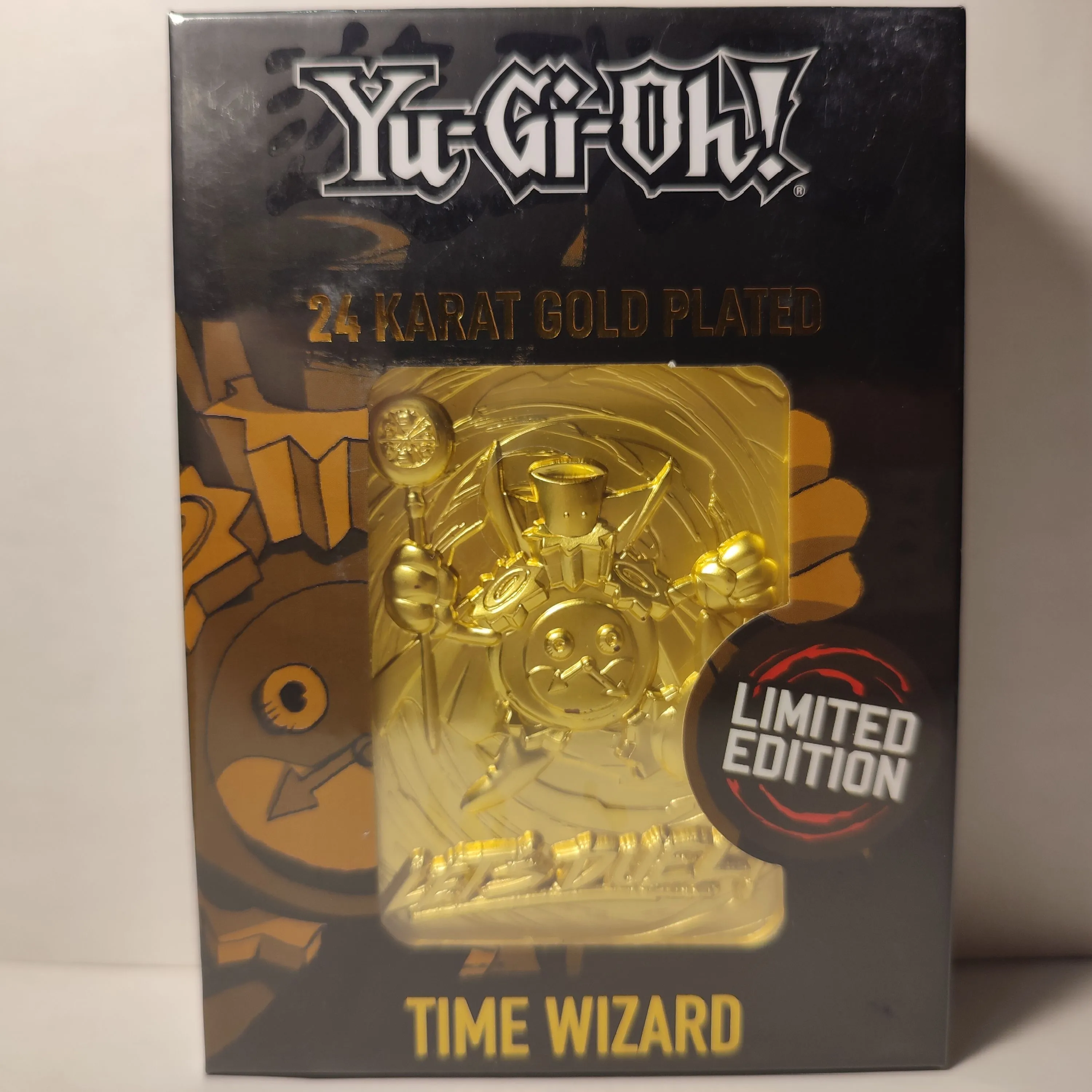 Yugioh Time Wizard Metal Card 24k Gold Plated Limited Edition Collectible   Whatnot: Shop, Sell, Connect