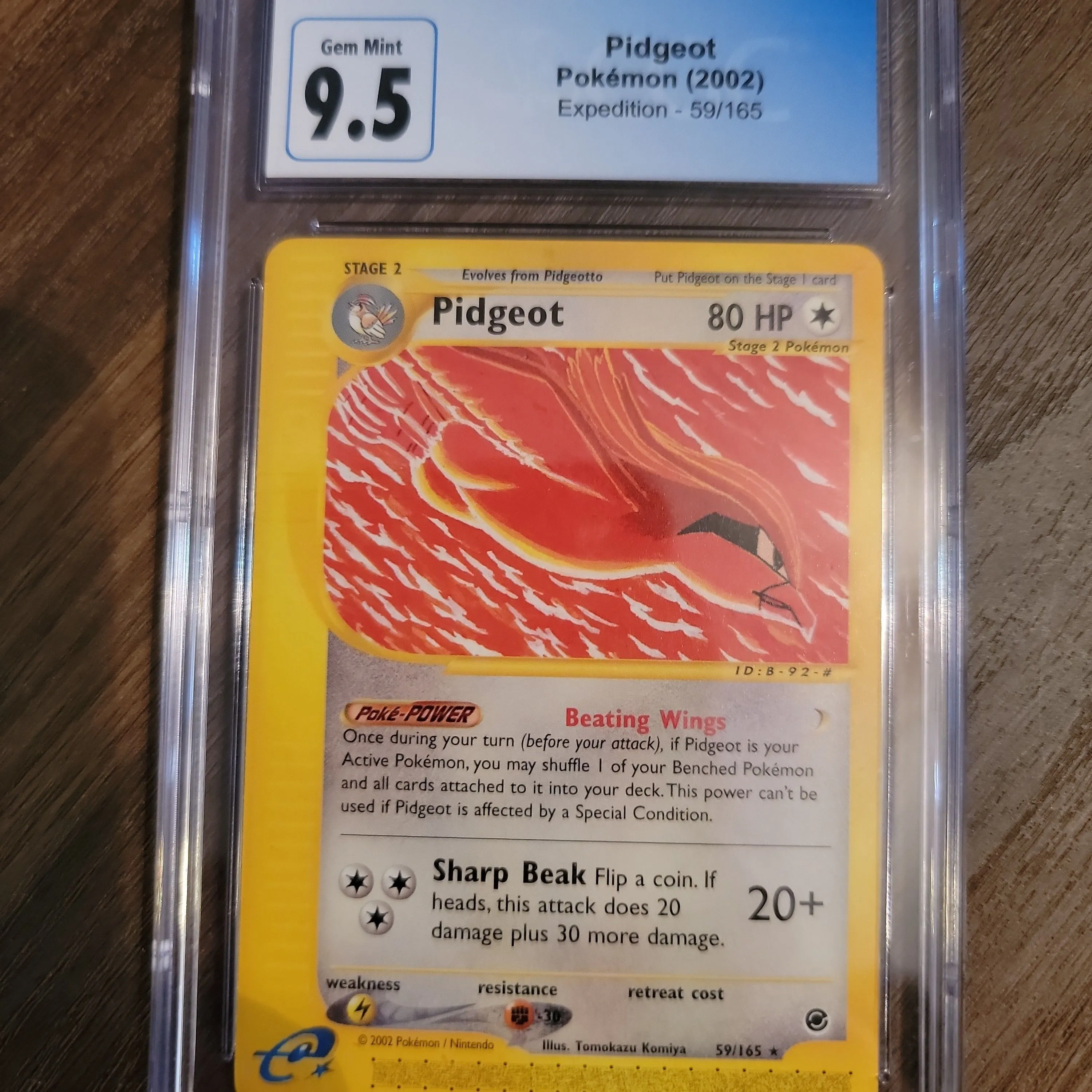 Product image for 2002 Expedition Pidgeot  CGC 10.0