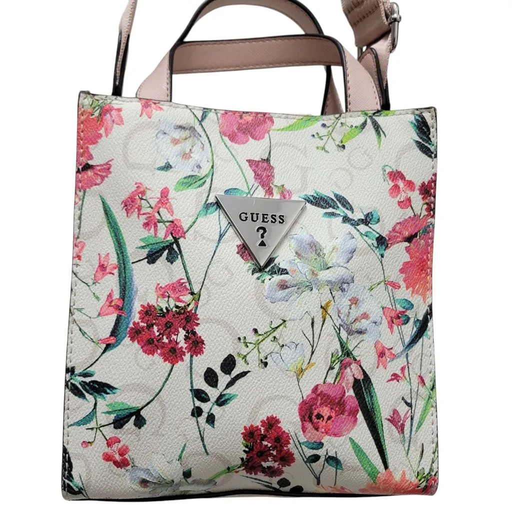 Product image for Guess Lyle Mini Floral Print Boho Crossbody Hand Shoulder Bag New Without Tags