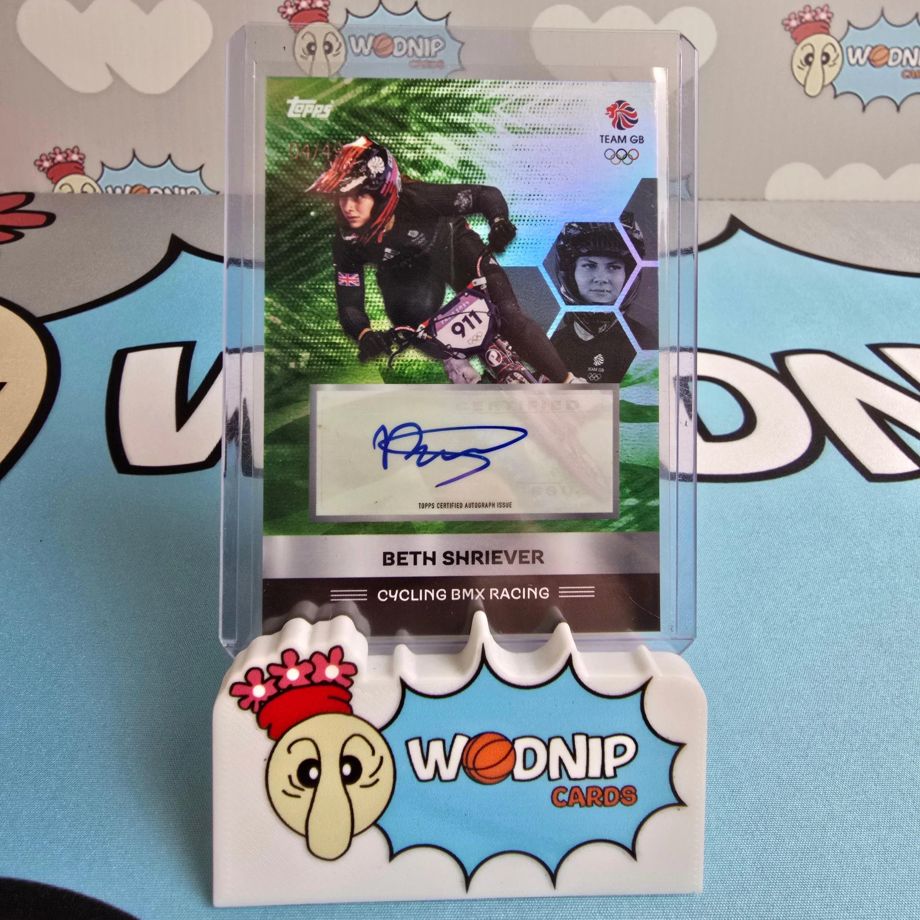 Product image for Team GB Beth Shriever auto /49