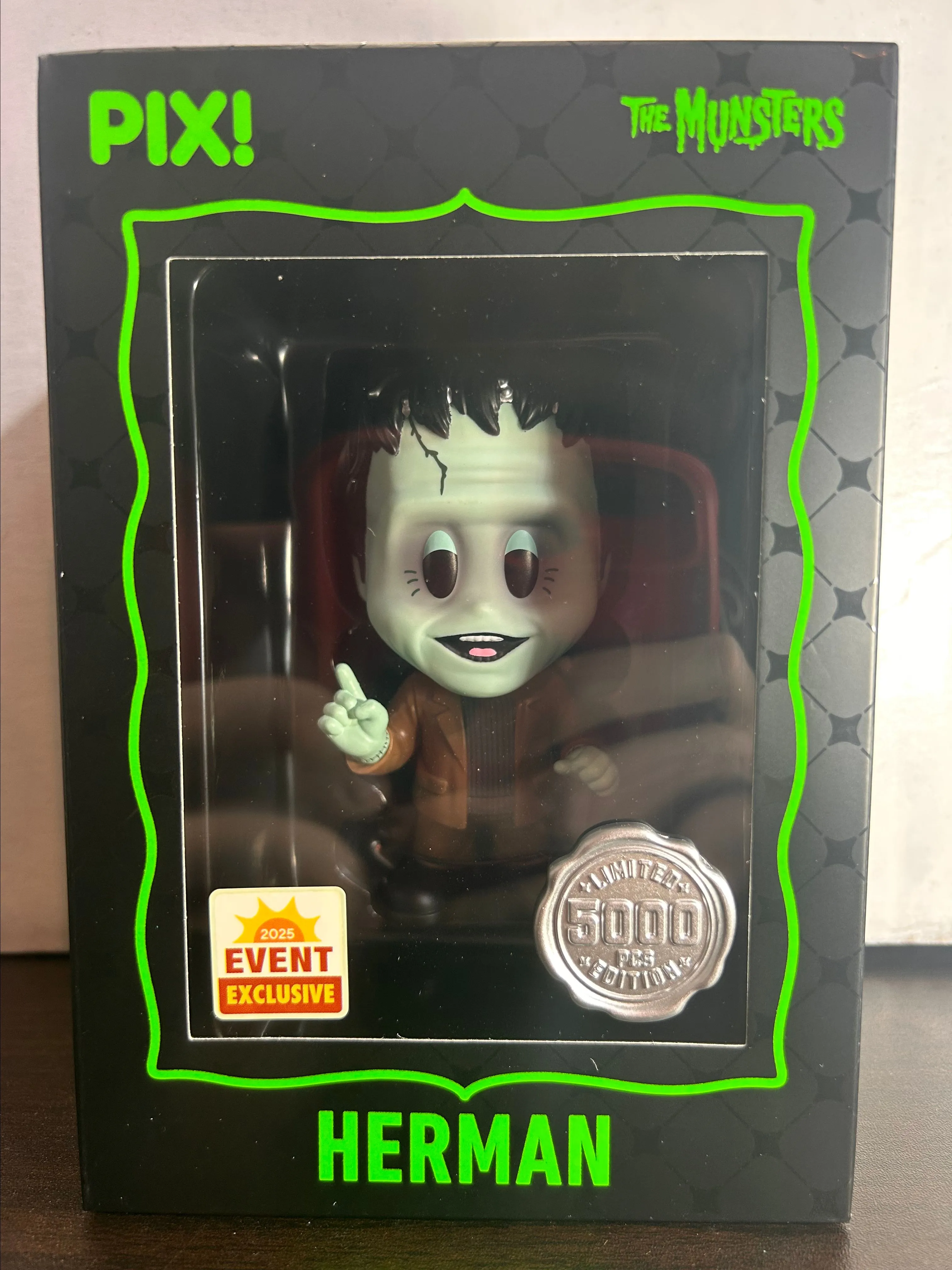 Product image for PIX! Thrilljoy Herman Hero The Munsters 2025 Event Exclusive LE 5,000 Pieces