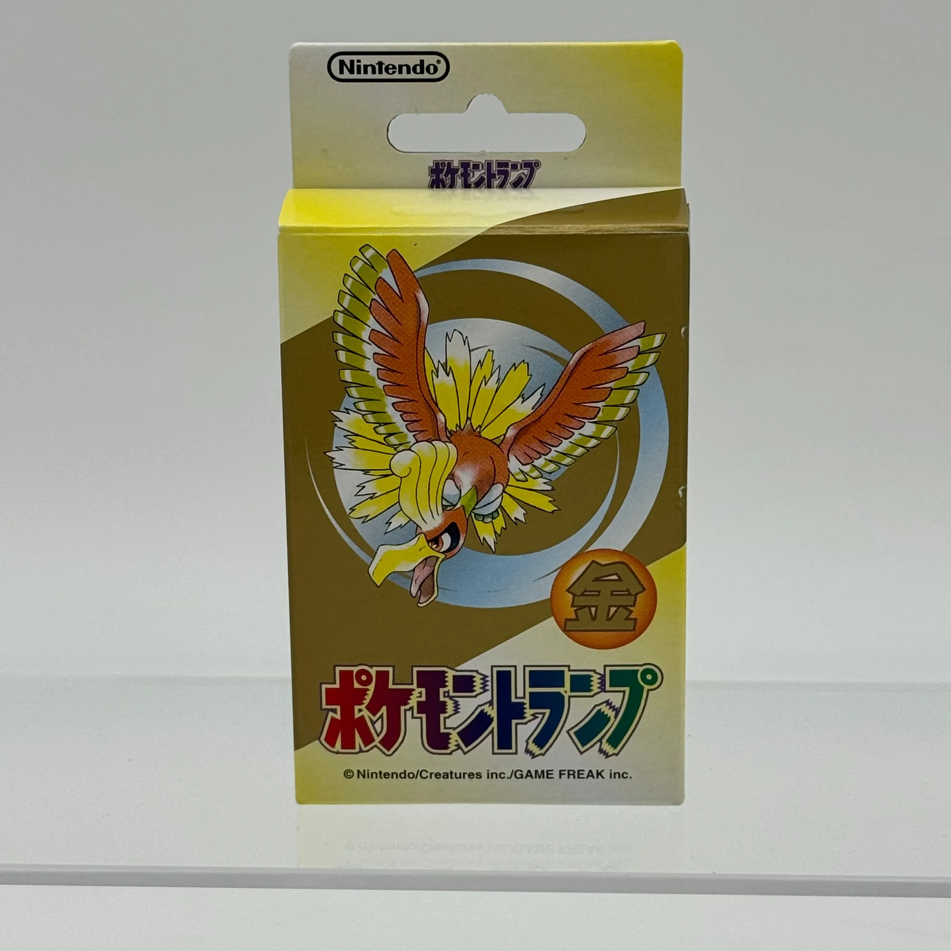 1 deck : Nintendo Poker Playing Cards 1999 - Pokemon (Gold : Ho-Oh) -  Sealed New  Whatnot: Shop, Sell, Connect