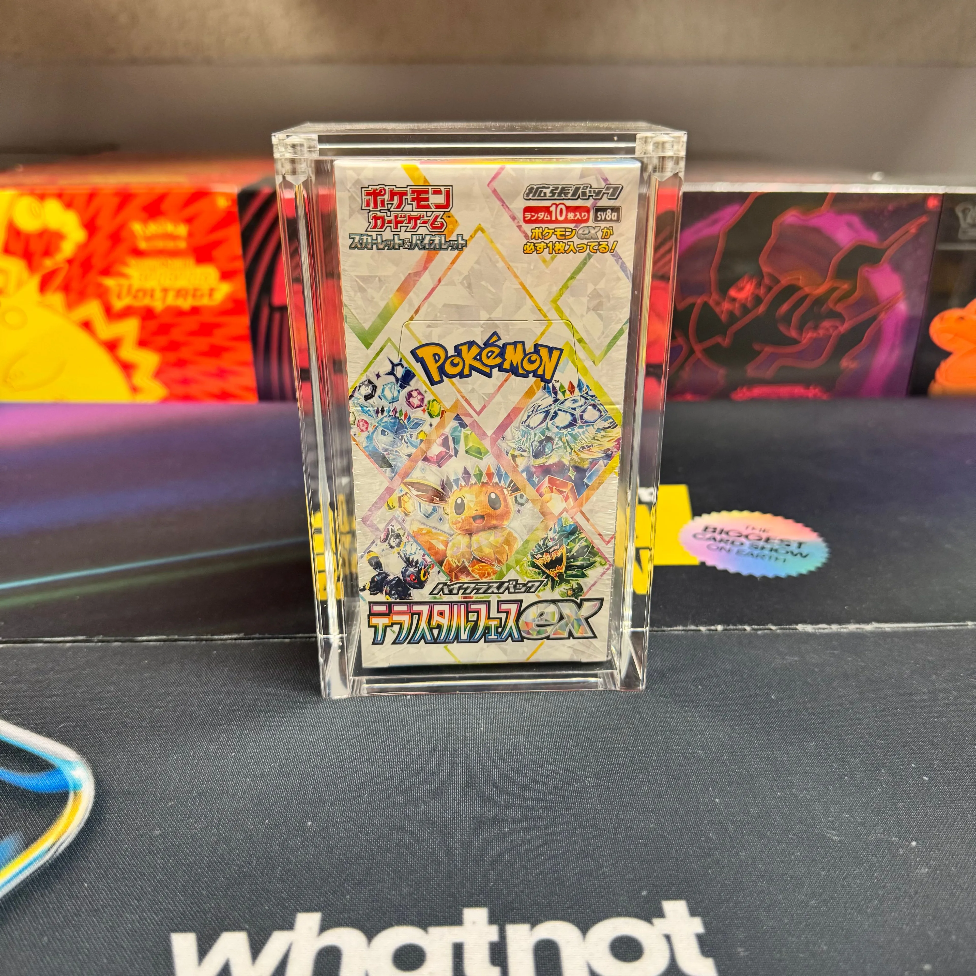 terastal festival ex booster box case Terastal Fest ex Booster Box main image 0