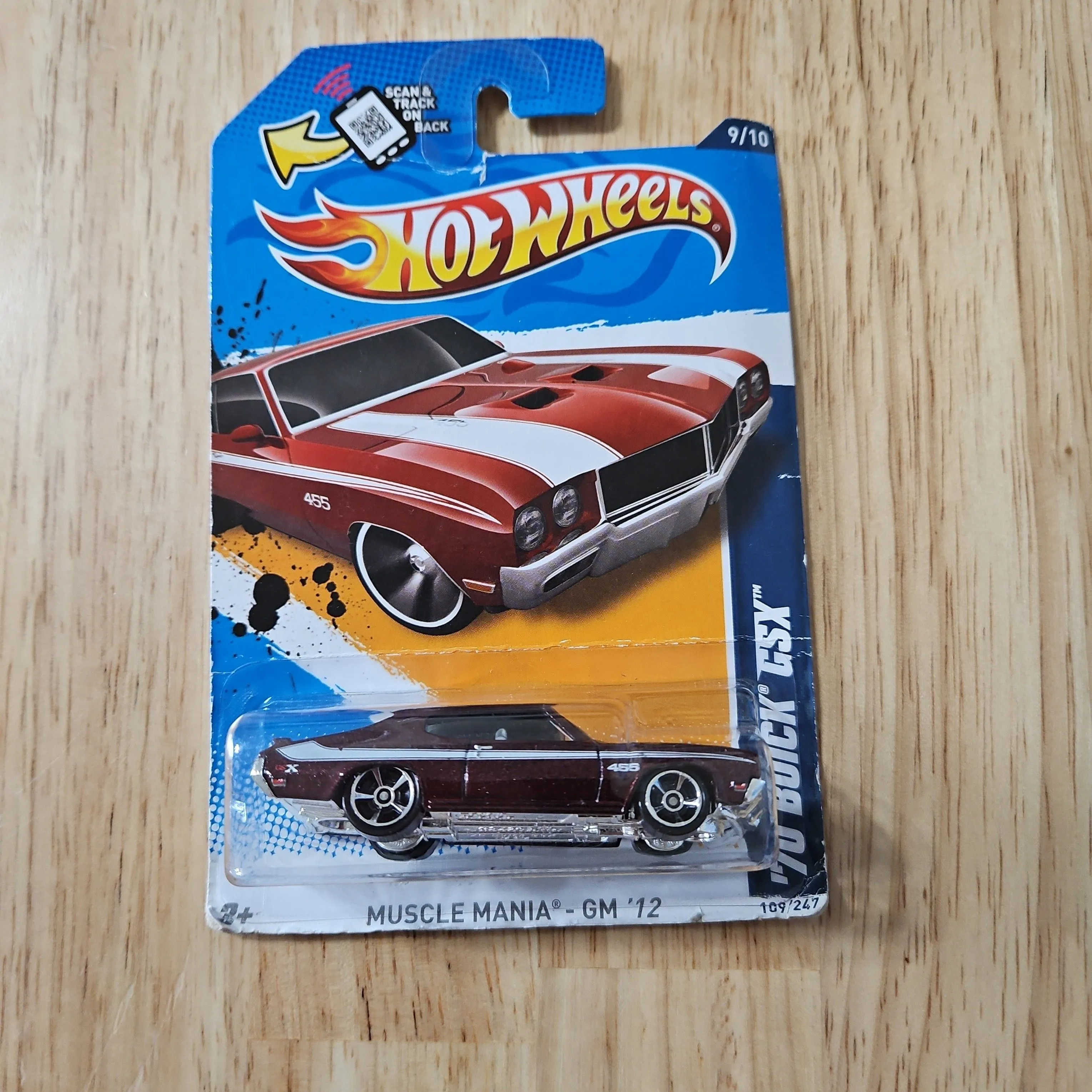 Product image for hotwheels 1970 Buick gsx