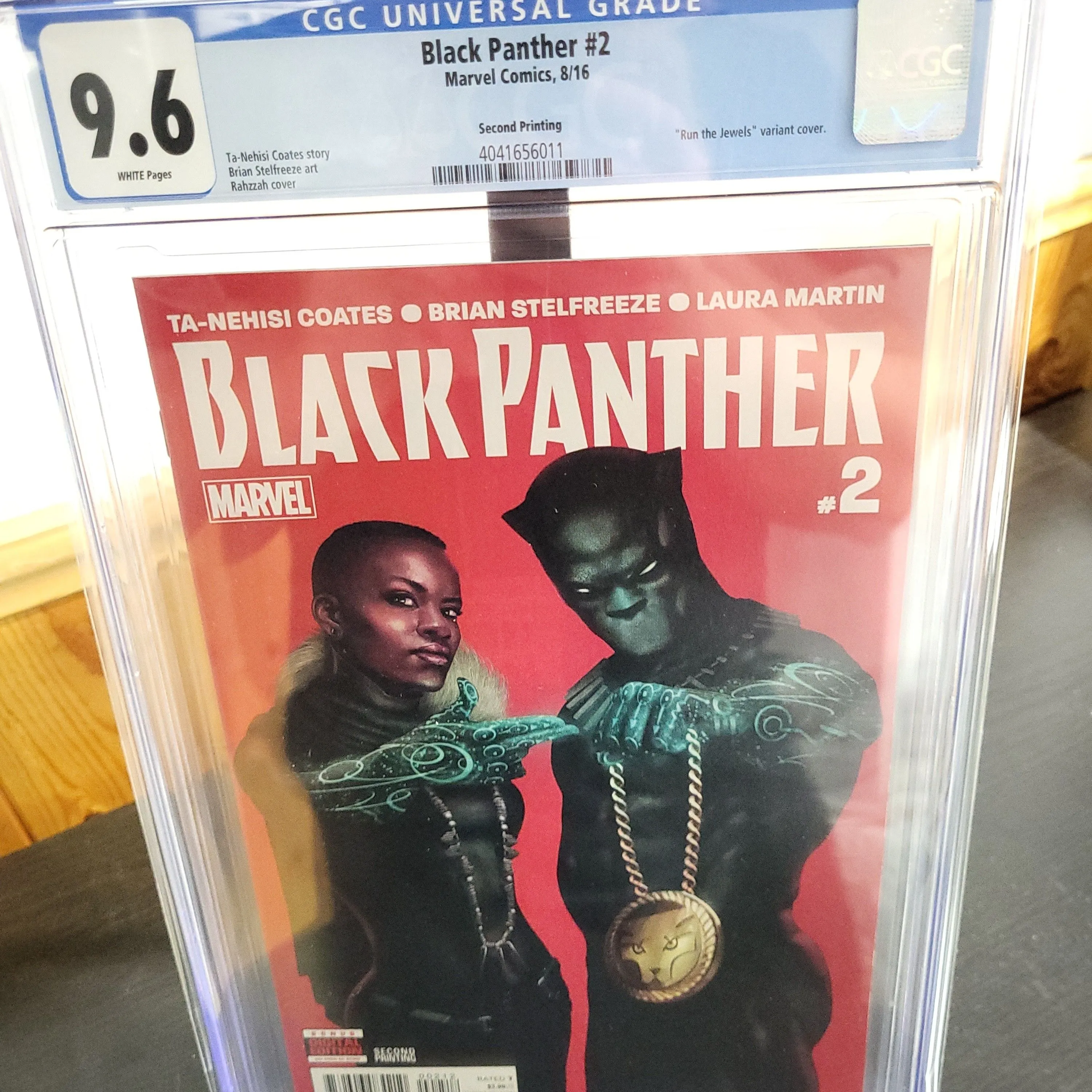 Product image for Black Panther 2 Second Printing CGC 9.6 2016