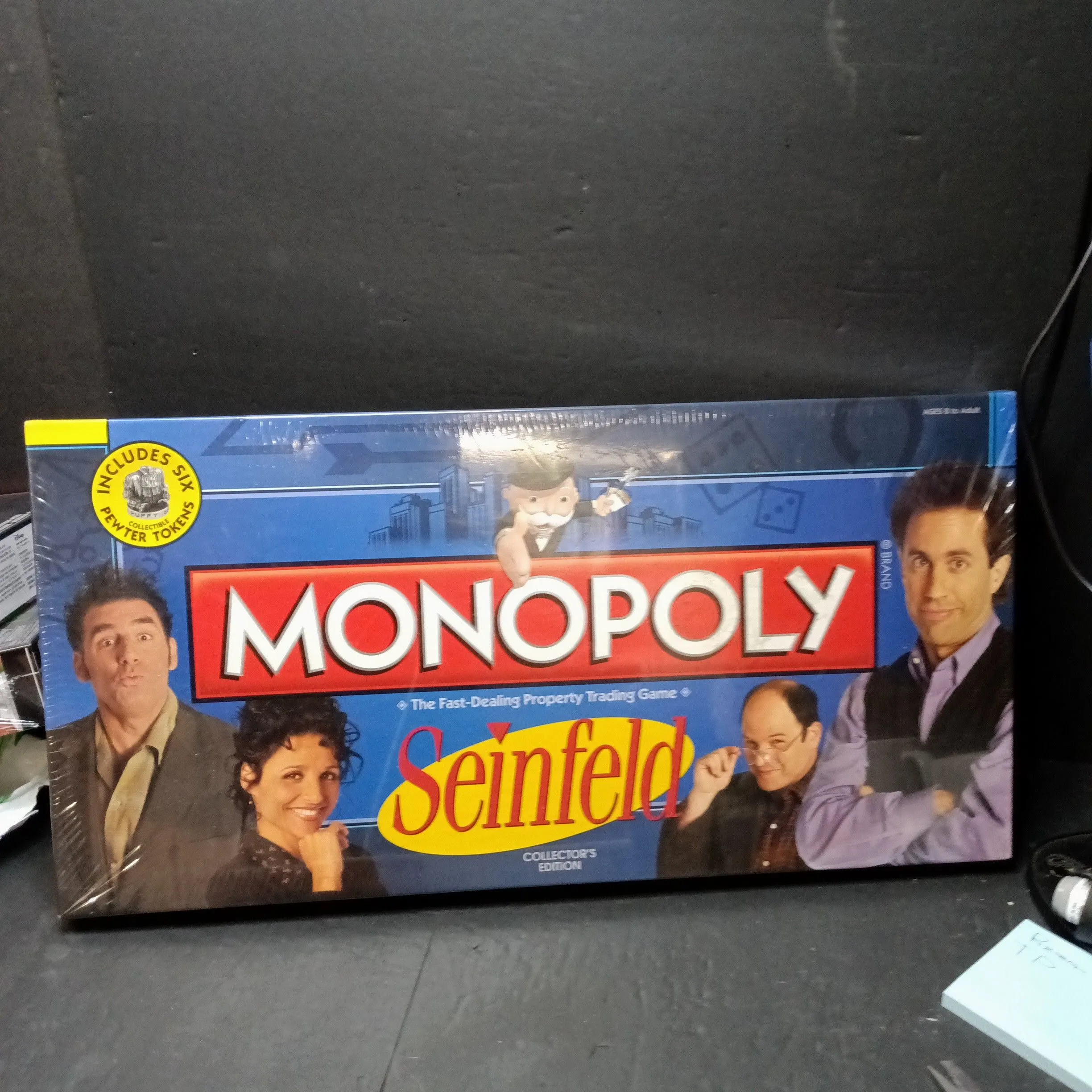 Product image for #00 1 Unopened Sealed Seinfeld Monopoly Board Game
