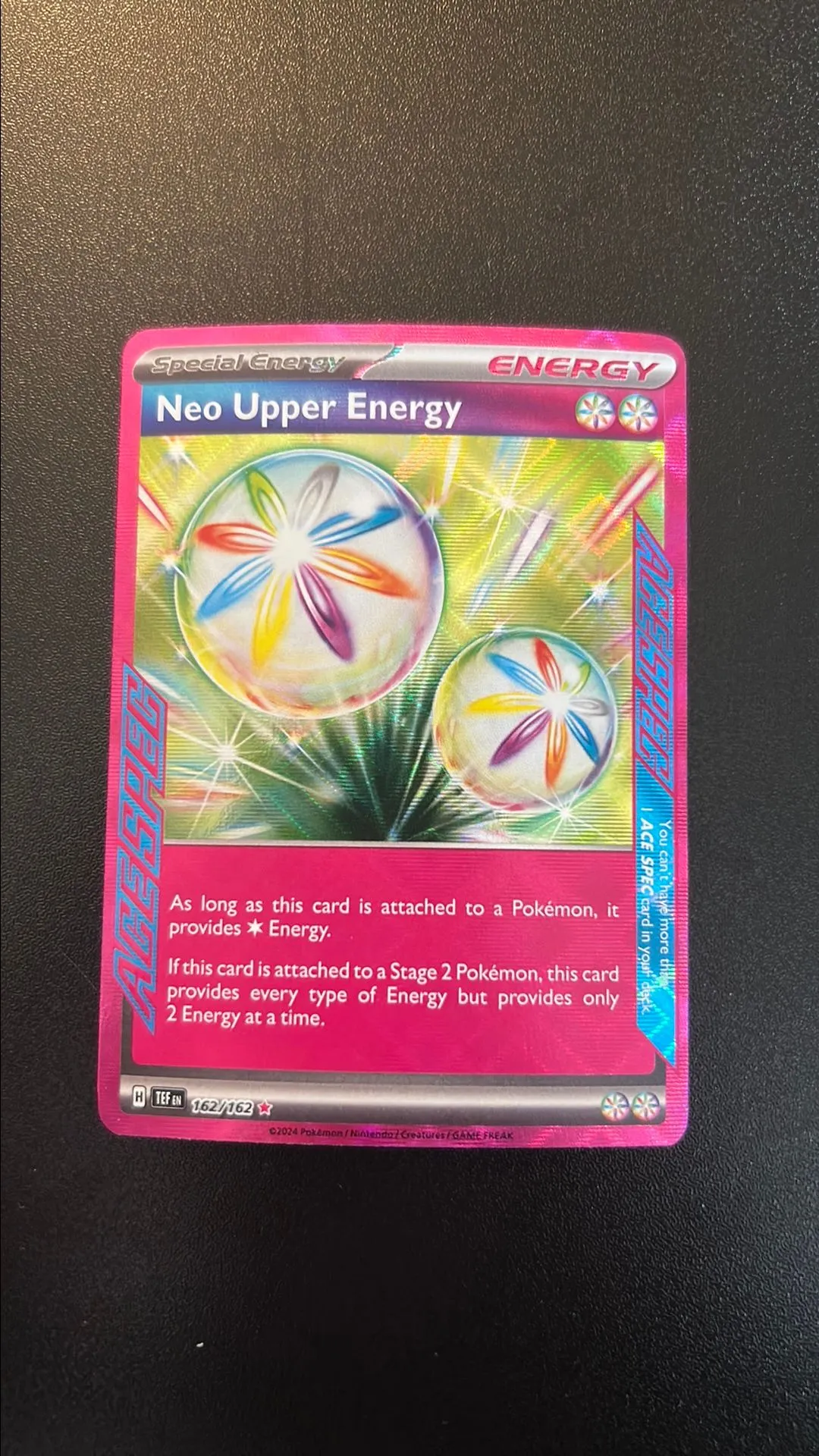 Neo Upper Energy - SV05: Temporal Forces [ACE SPEC RARE] | Ozzie Collectables
