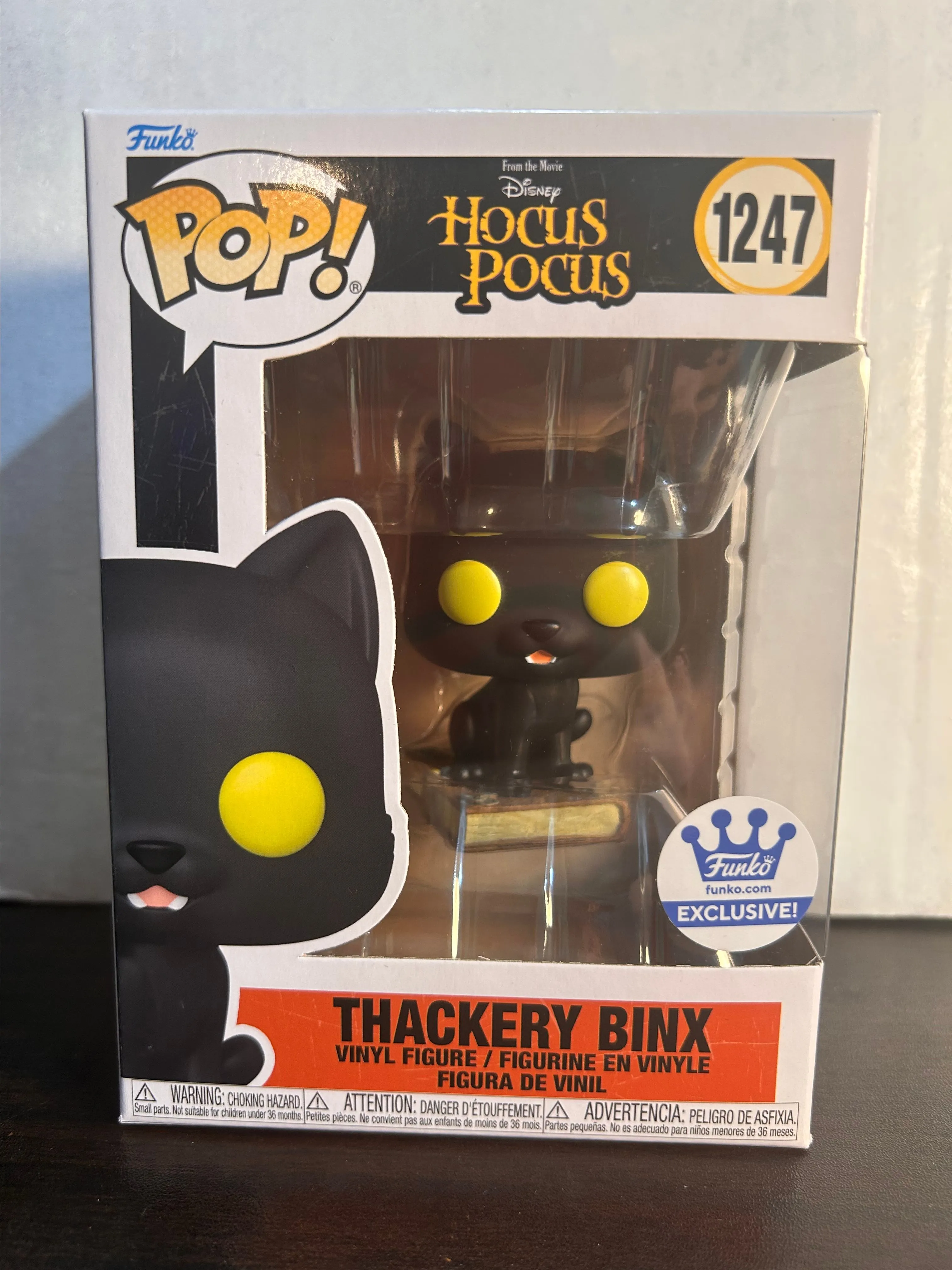 Product image for Thackery Binx Funko Excl Hocus Pocus Disney Vaulted Funko Pop 1247 W Protector