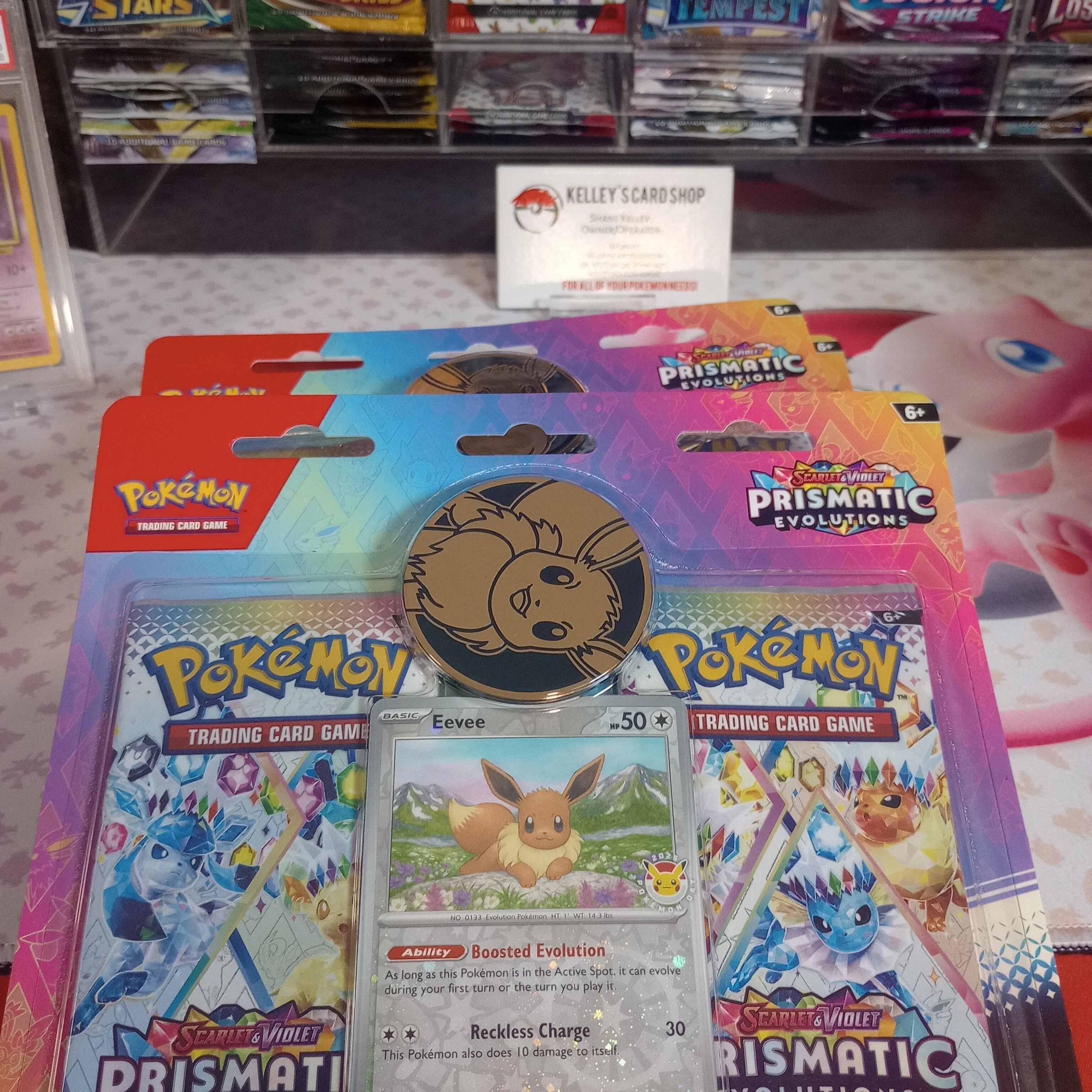 Product image for Prismatic Evolutions Booster Pack Set