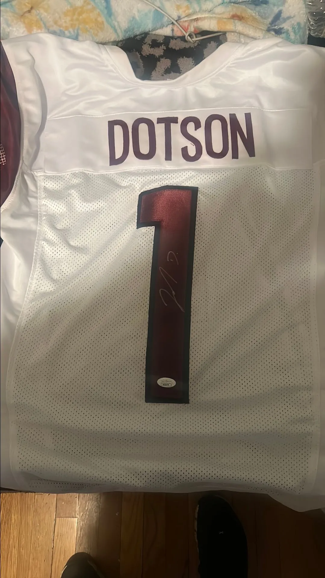 Product image for Jahan Dotson Signed Jersey