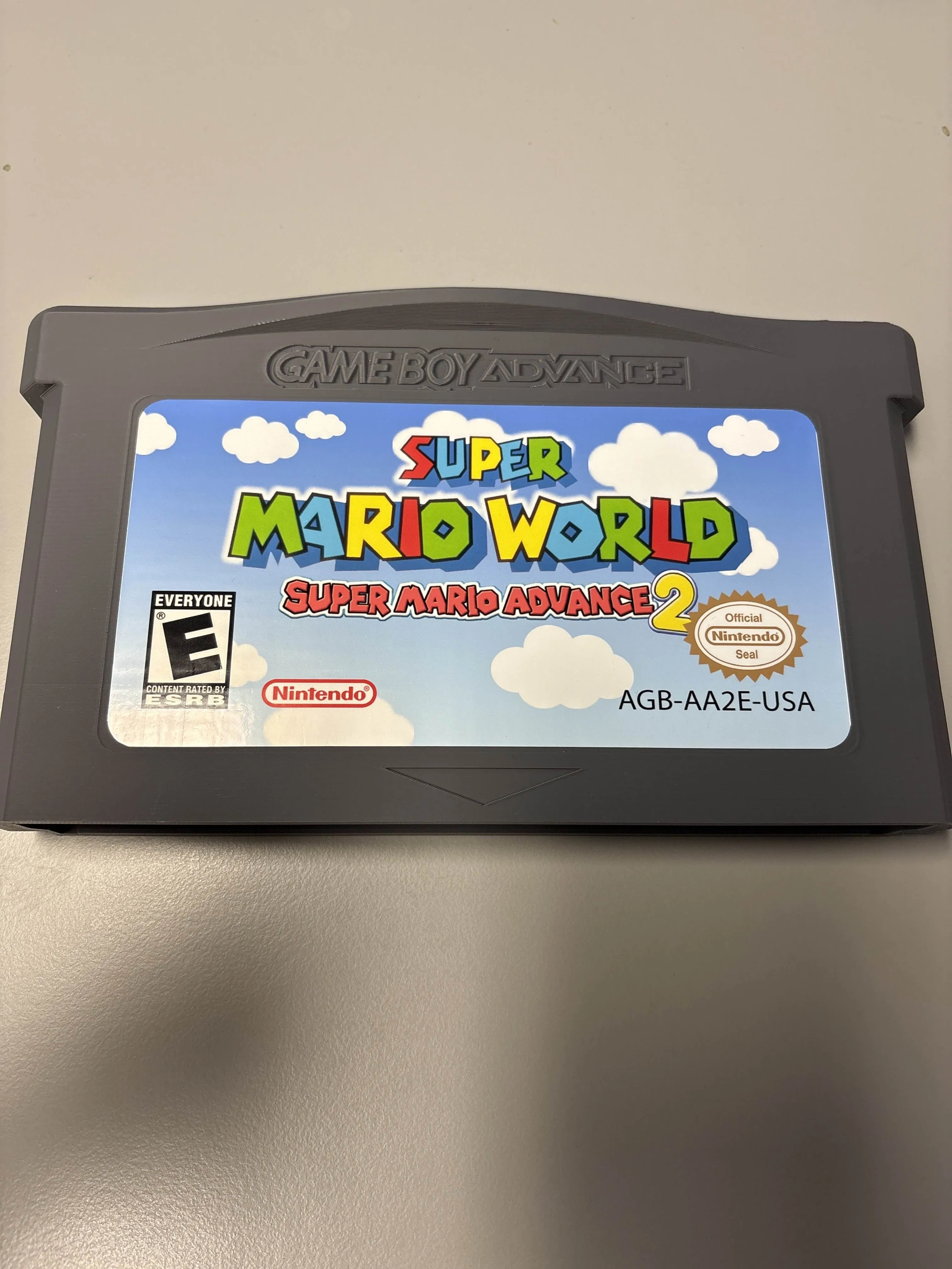 Product image for Super Mario Advance 2 3D Printed Cartridge Wall Art