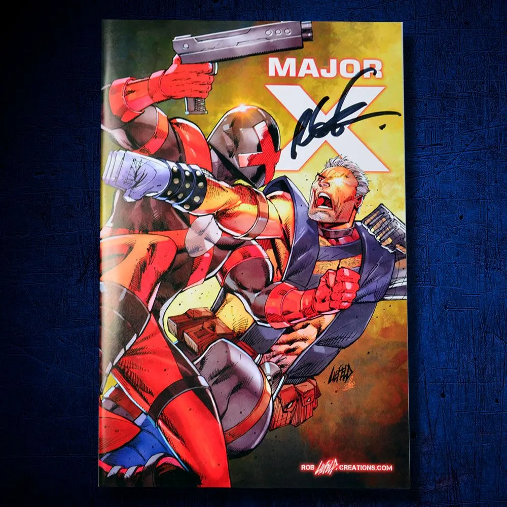 Product image for Rob Liefeld EXCLUSIVE Major X #1 COVER B (SIGNED)