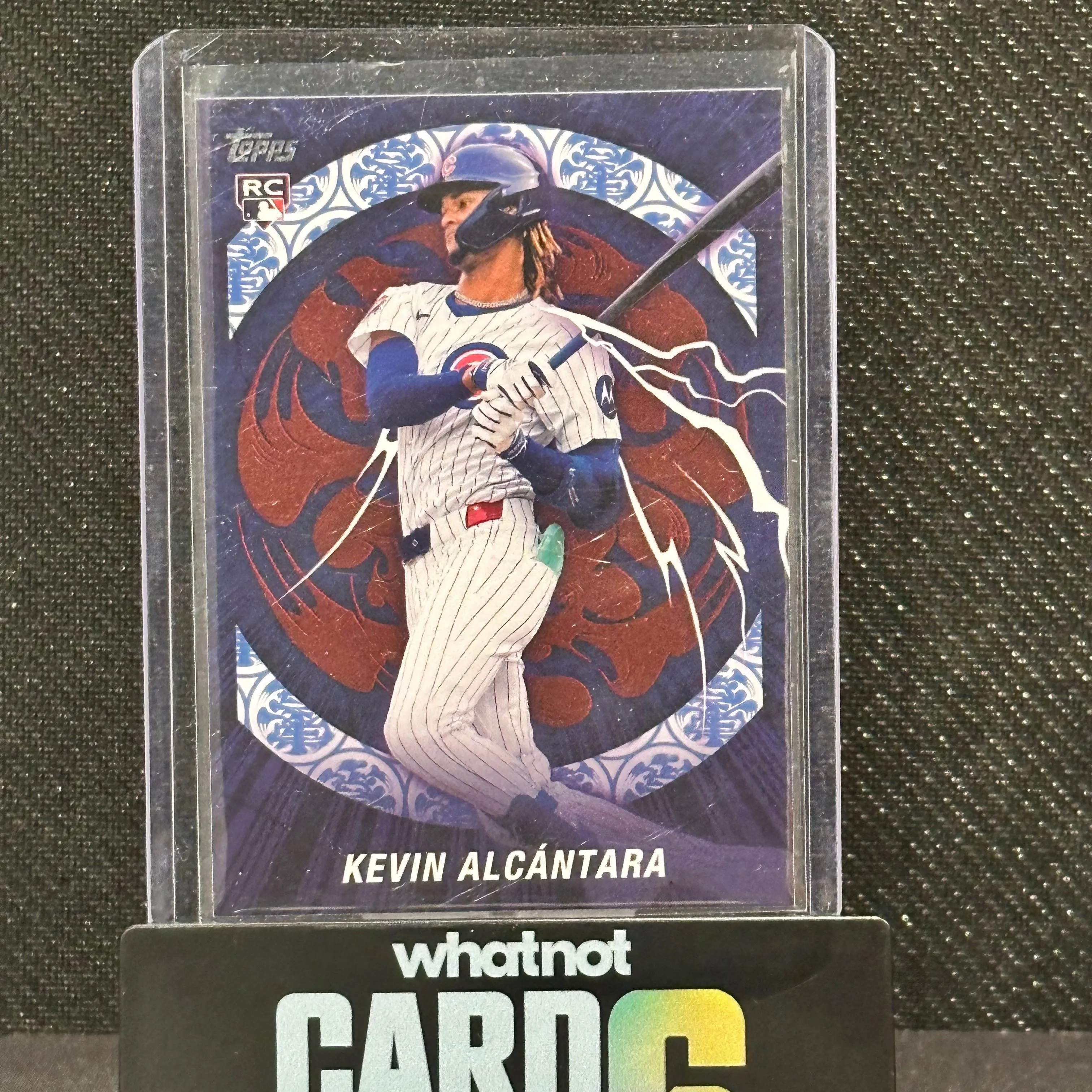 Product image for 2025 topps series 1 world tour domination kevin alcantara #wtd-8