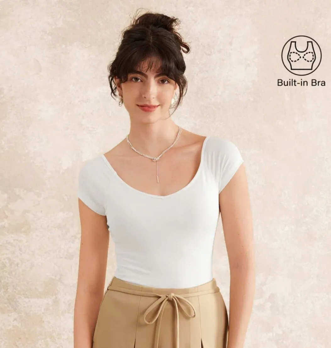 Product image for BIN: NWT OGL Sandwashed Modal Raglan Sleeve Sculpt Brami Tee 2X