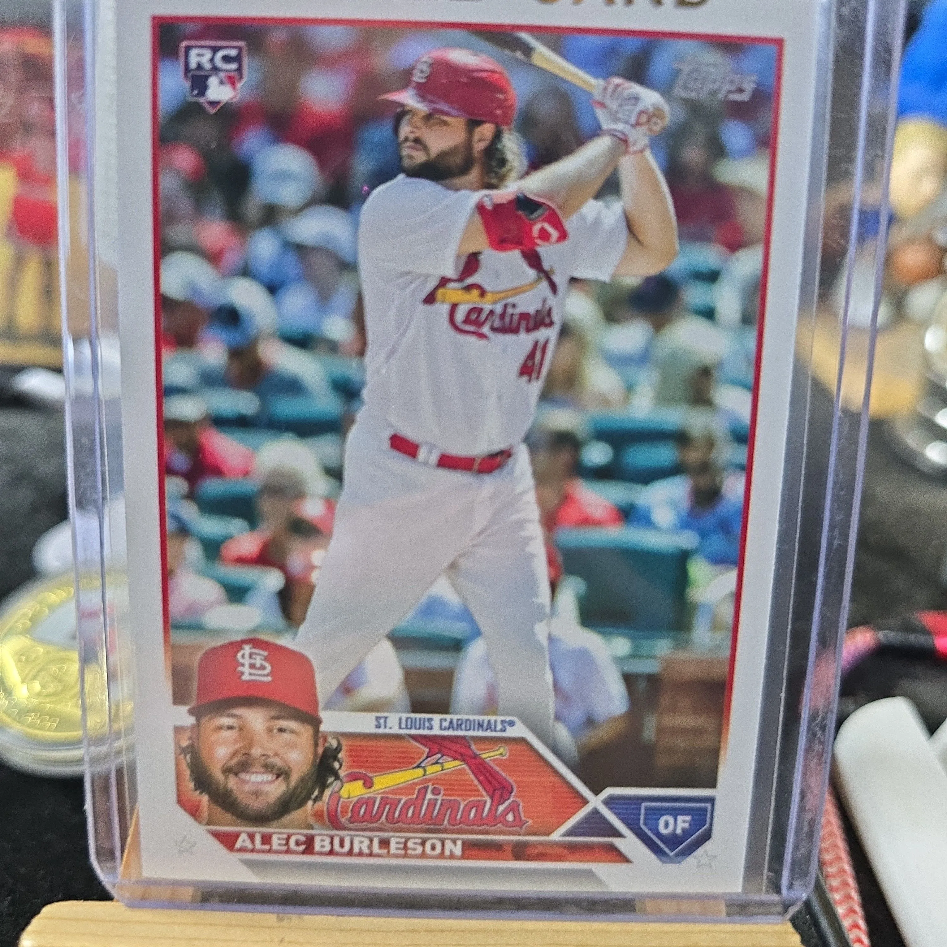 Product image for 2023 topps ALEC BURLESON RC
