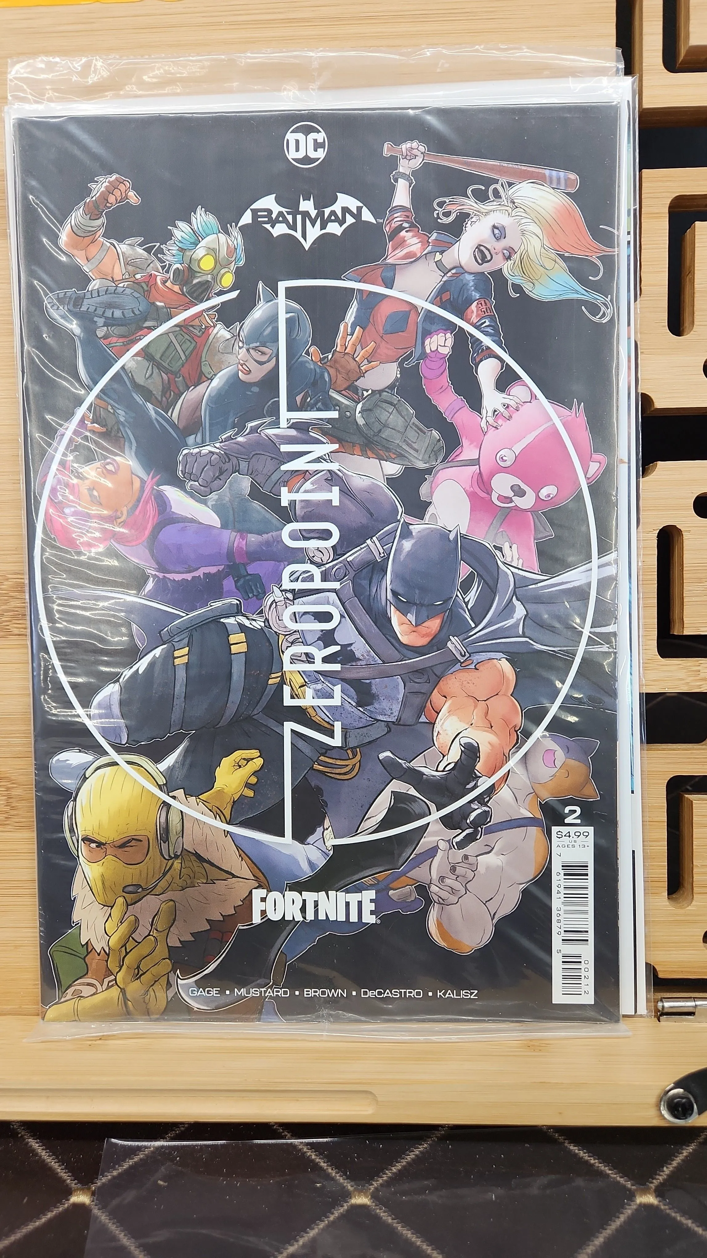 Product image for BATMAN ~ FORTNITE ~ ZERO POINT #2 ~ second printing ~2021 ~ Sealed with Code