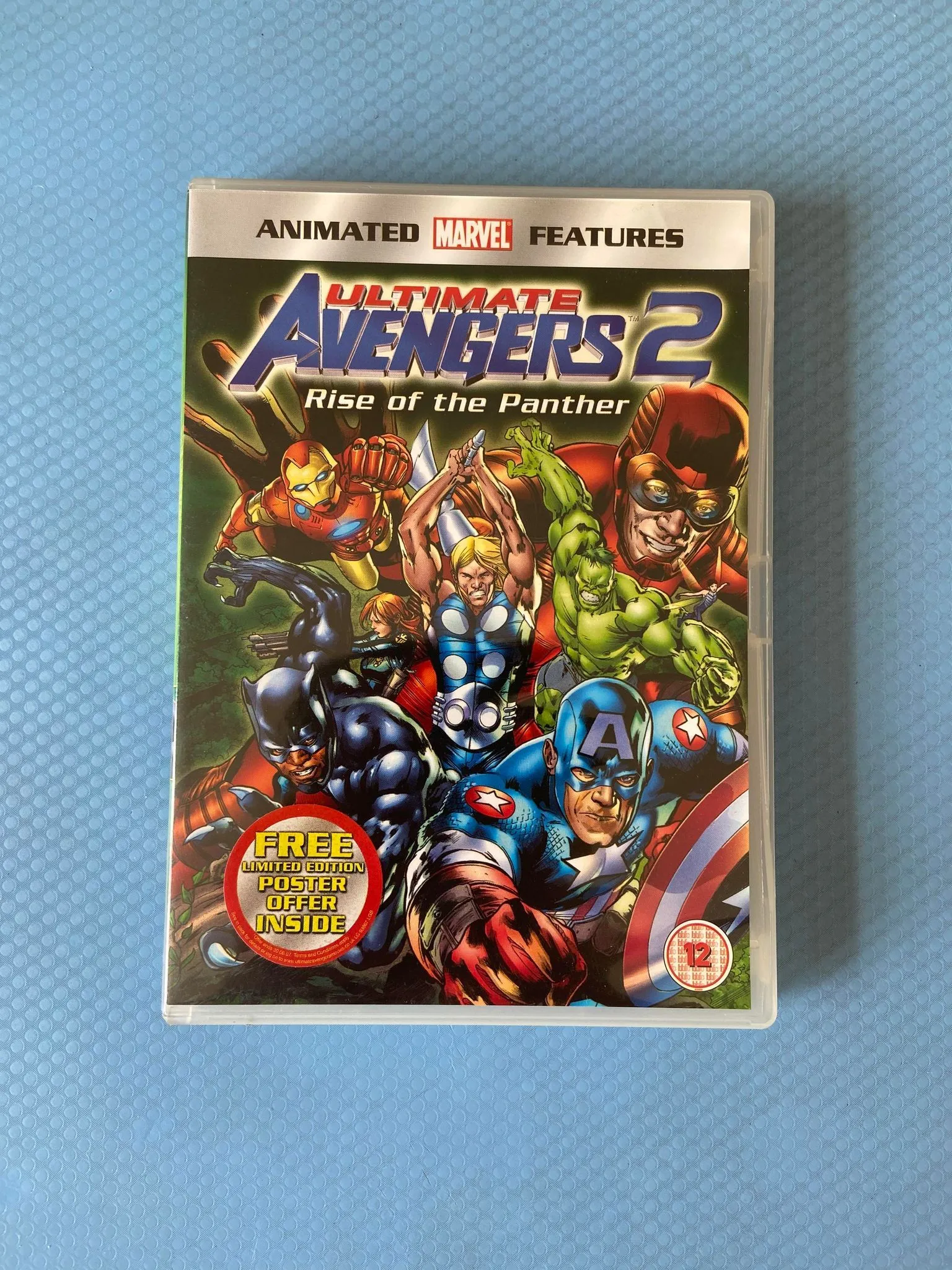 Product image for Ultimate Avengers 2 - Rise of the Panther DVD (2007) Will Meugniot Preowned