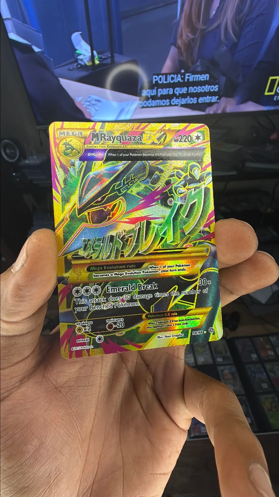 M Rayquaza EX (Shiny Full Art) #98 - XY - Ancient Origins  Whatnot: Shop,  Sell, Connect