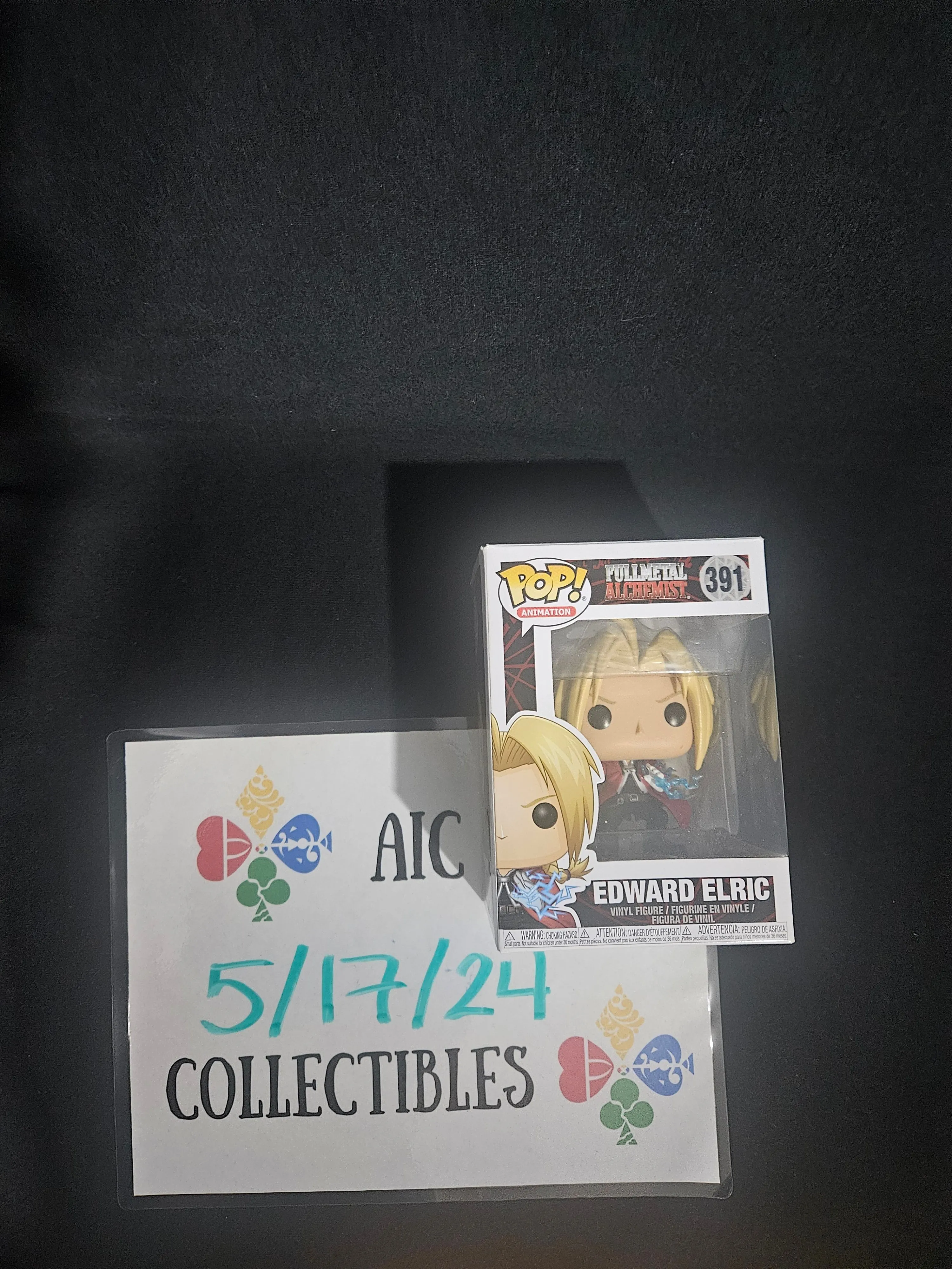 Product image for Funko Pop! Vinyl: Fullmetal Alchemist - Edward Elric #391