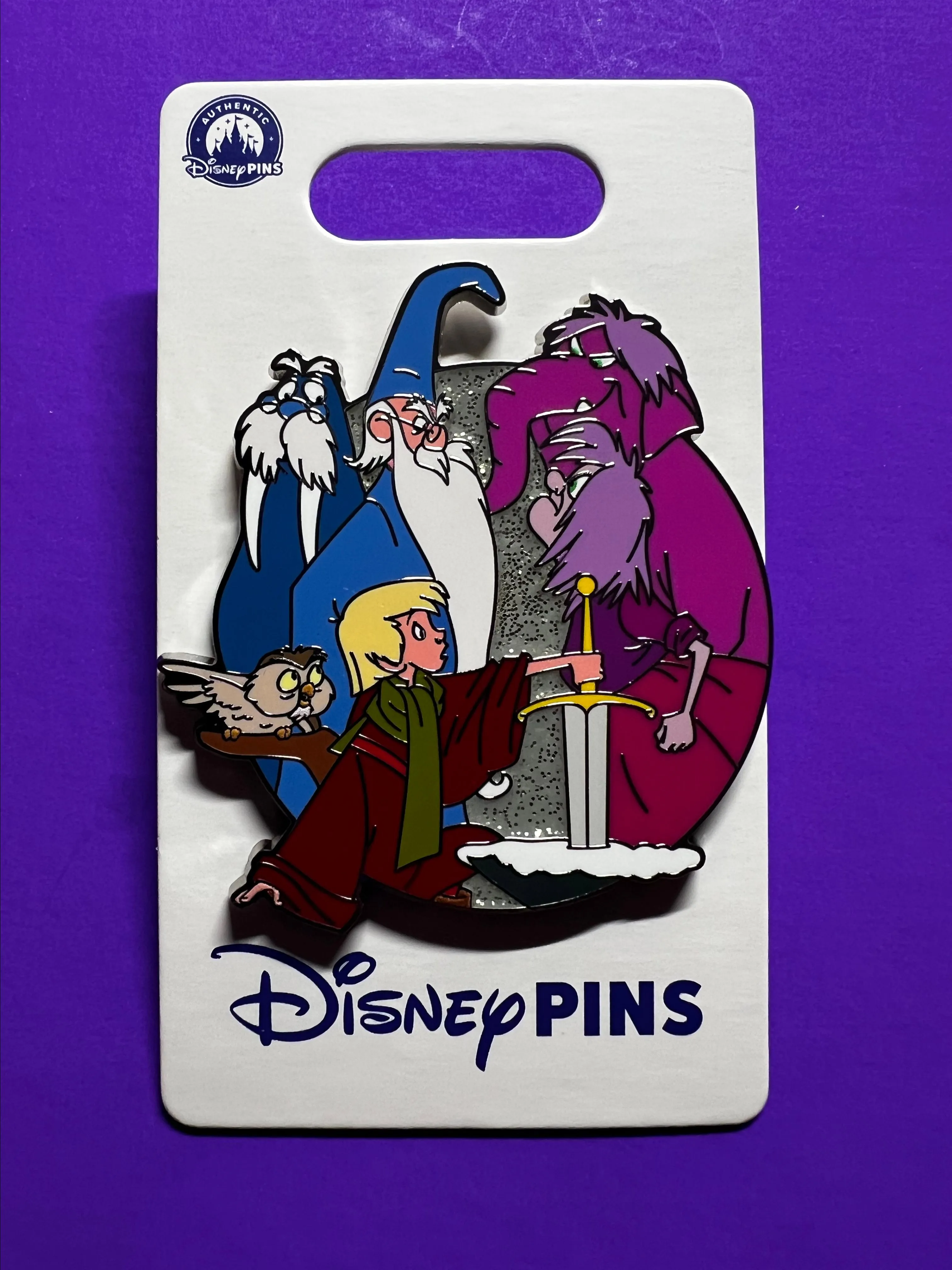 Product image for The Sword in the Stone Cast Pin