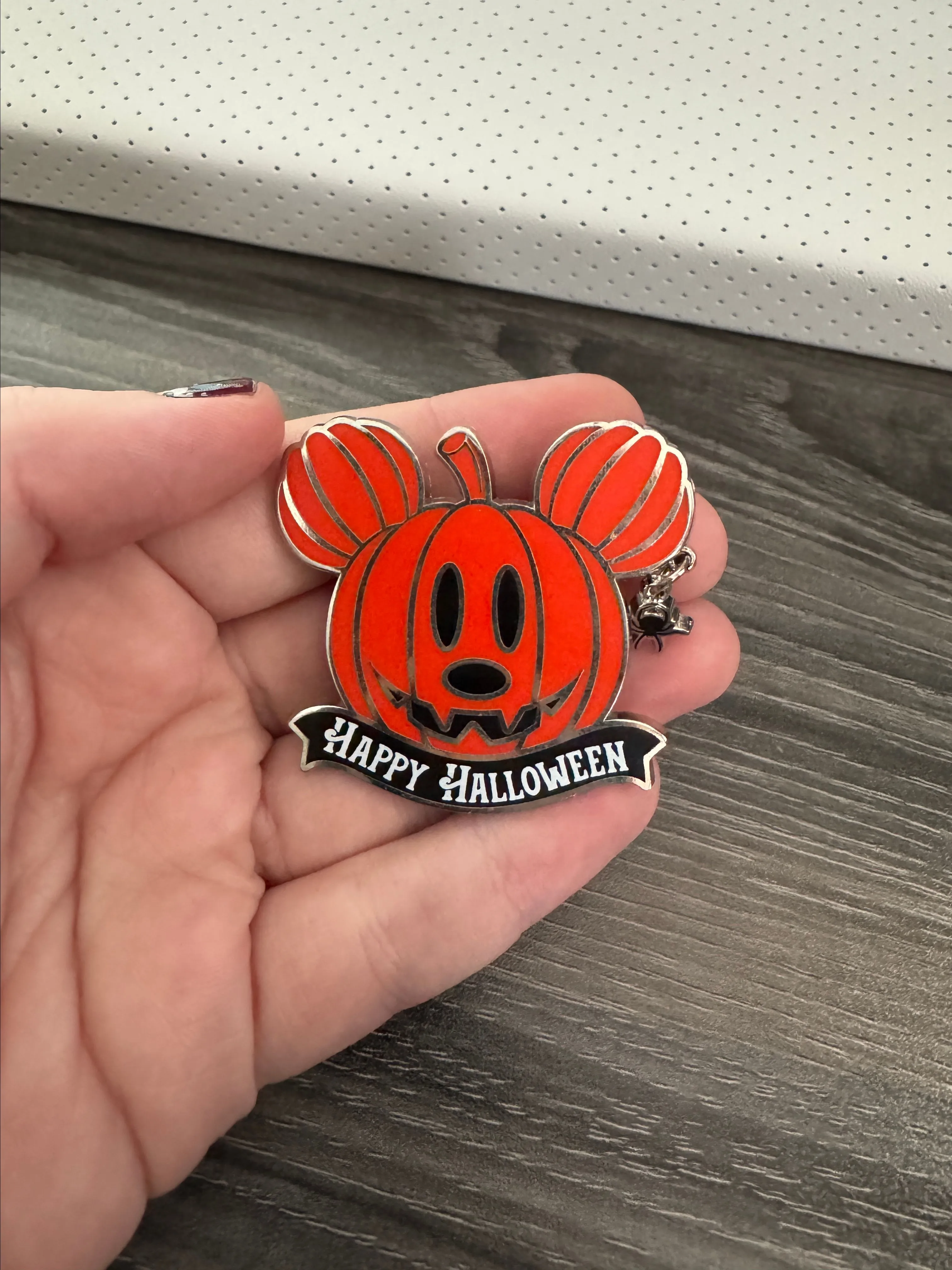 Product image for Disneyland Paris Mickey Pumpkin Pin - Halloween 2022