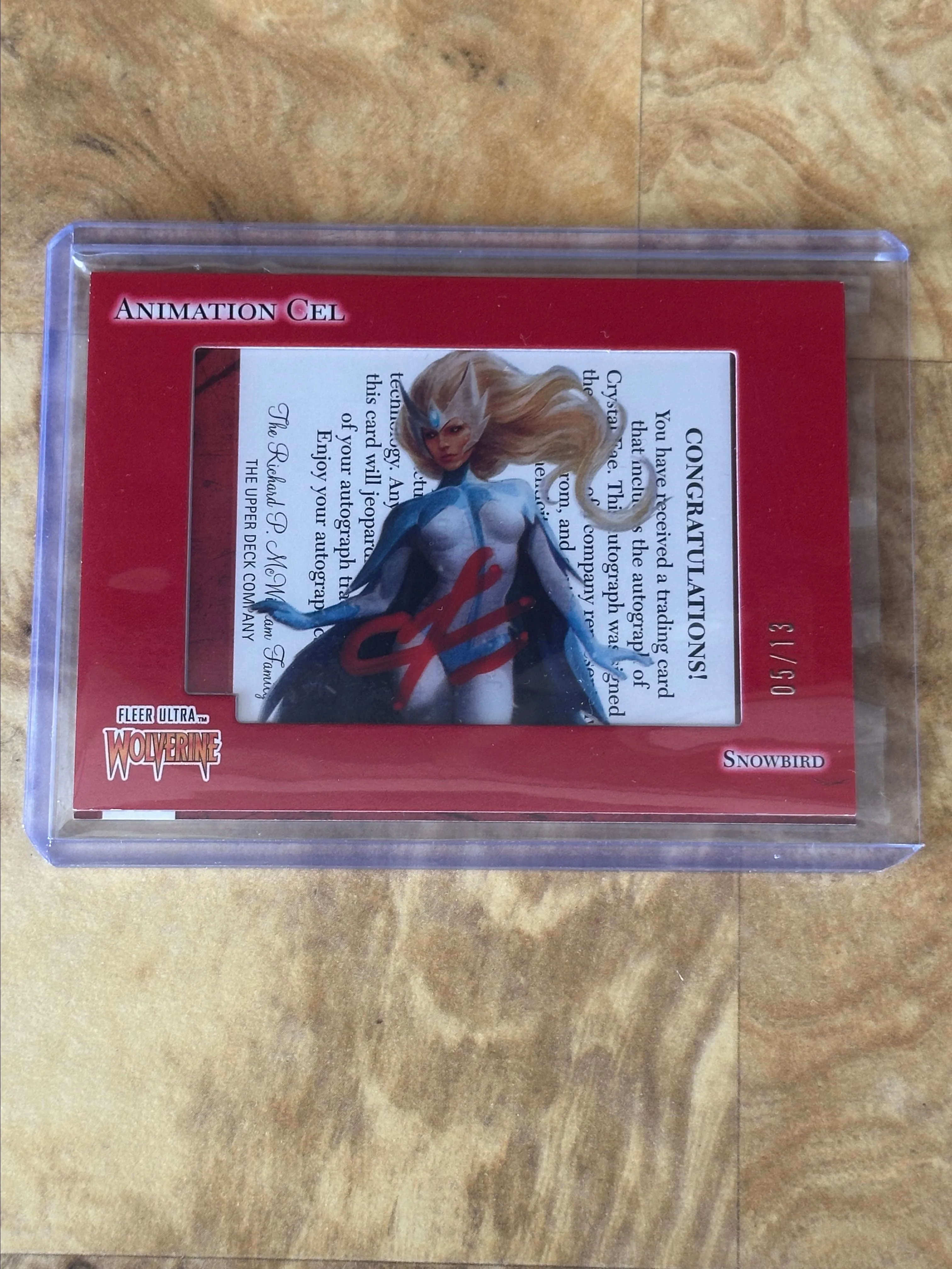 Product image for Snowbird Animation Cell Auto