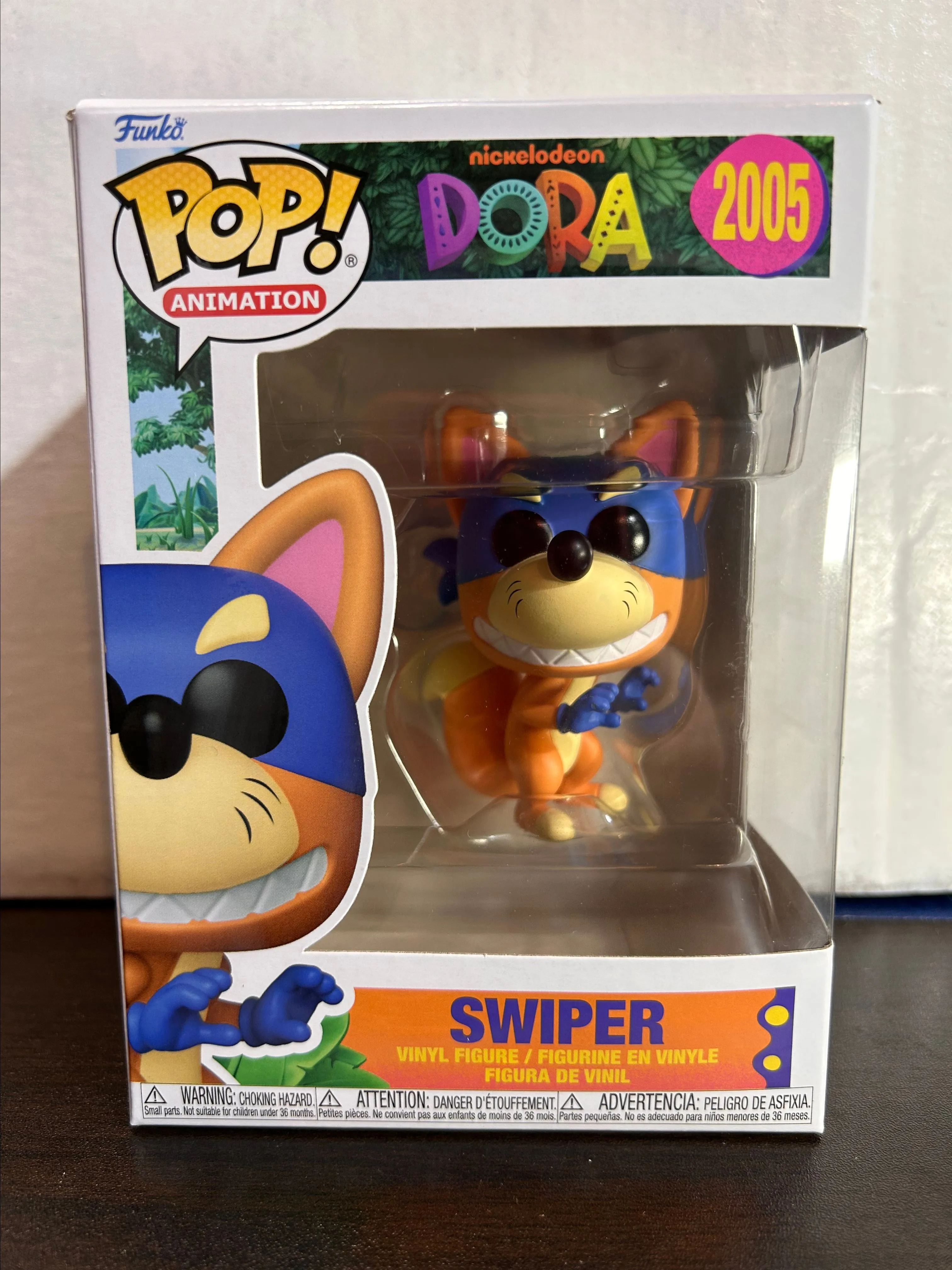 Product image for Swiper Dora The Explorer Nickelodeon Animation Funko Pop 2005 With Protector