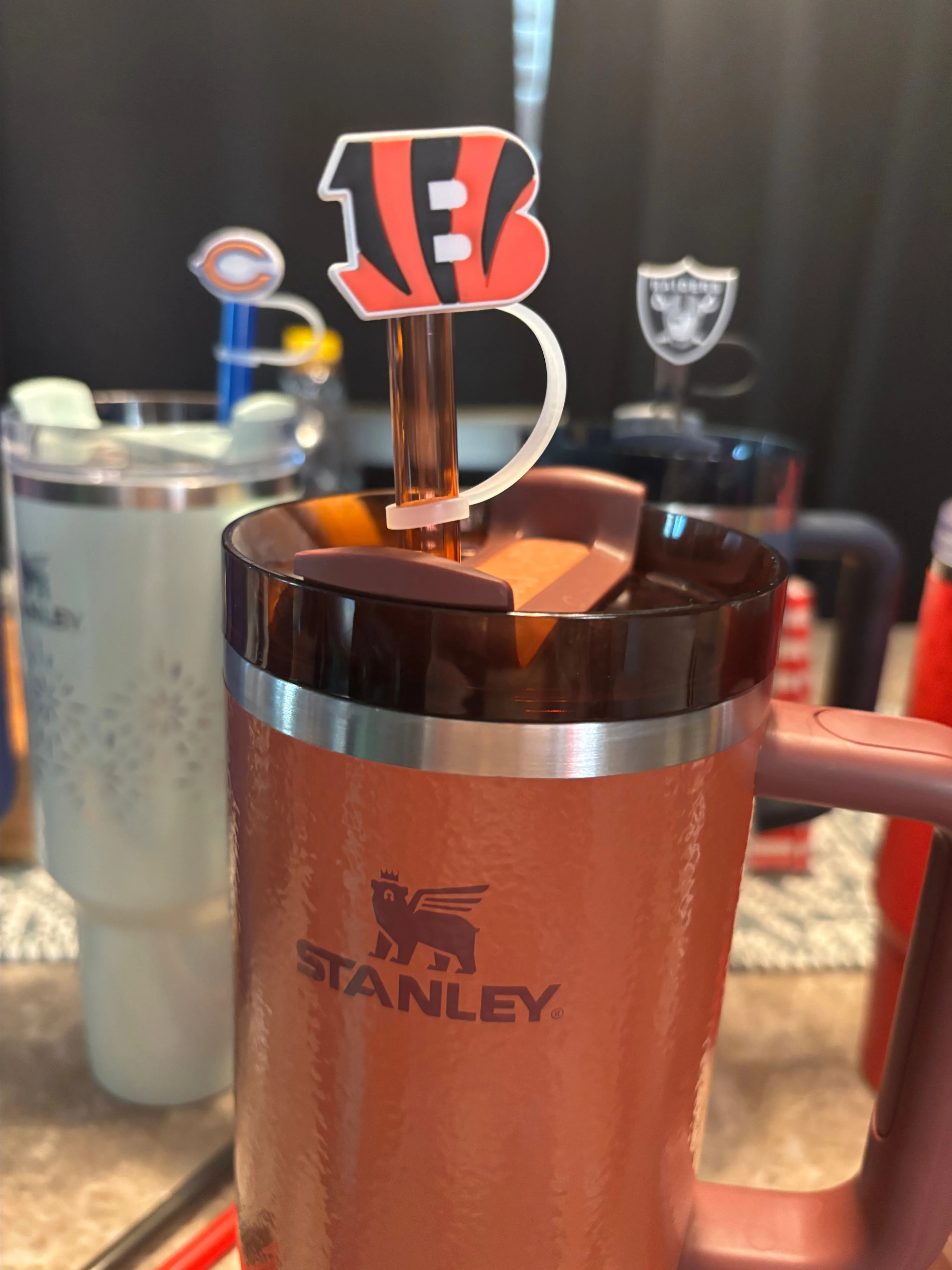 Product image for Cincinnati bengals straw topper