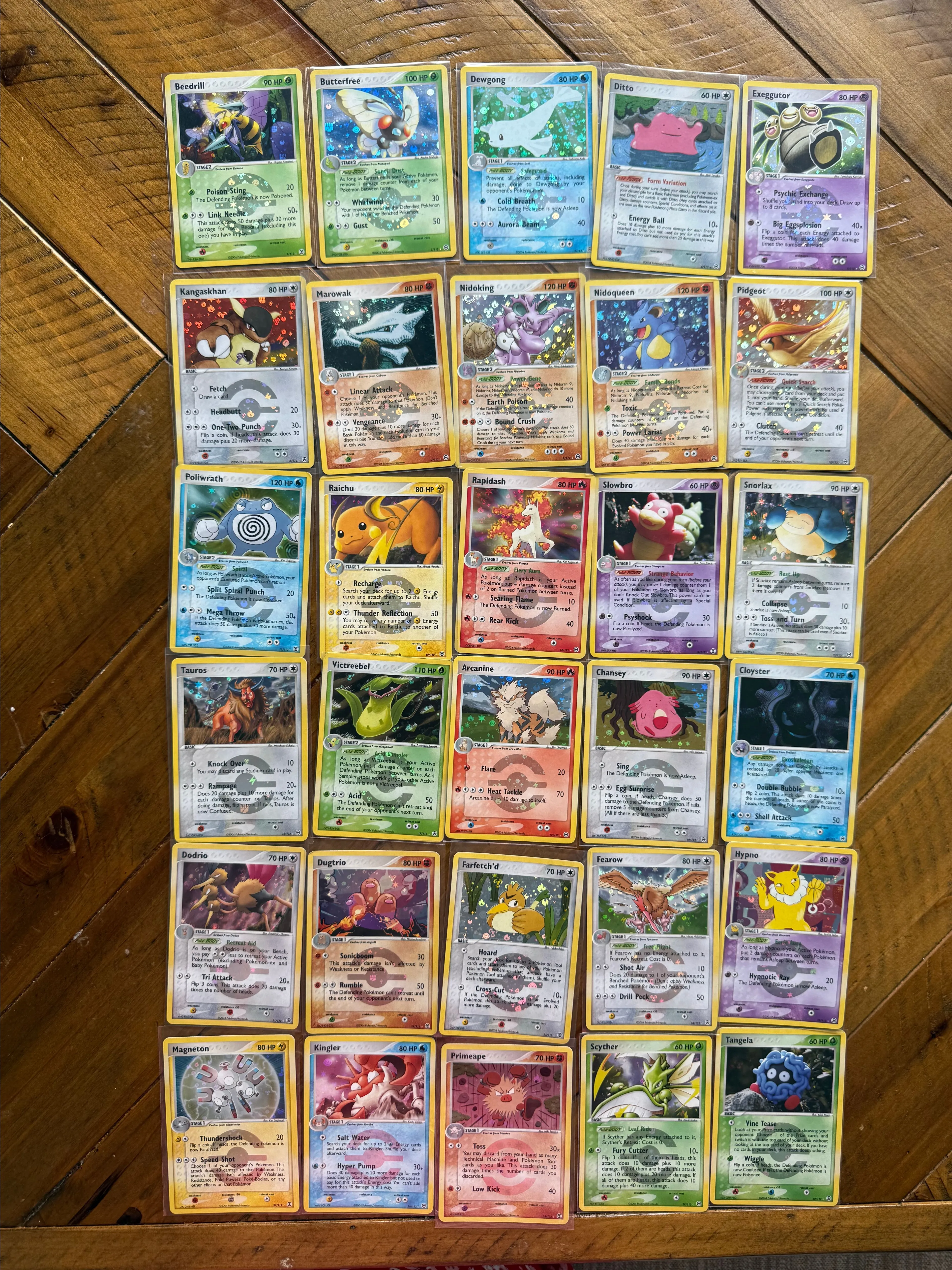 Product image for COMPLETE FRLG HOLO SET
