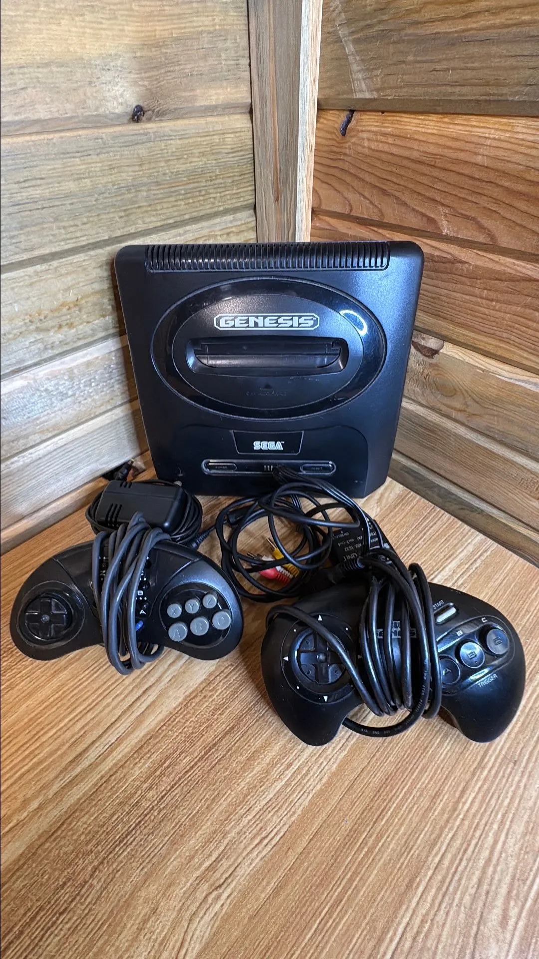Product image for SEGA Genesis Console w/ Cords & 2 Controllers