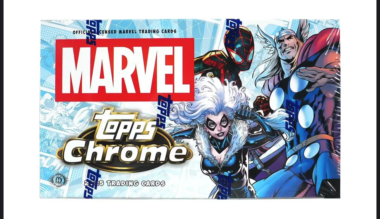 Product image for 25 Topps Chrome Marvel digibreak