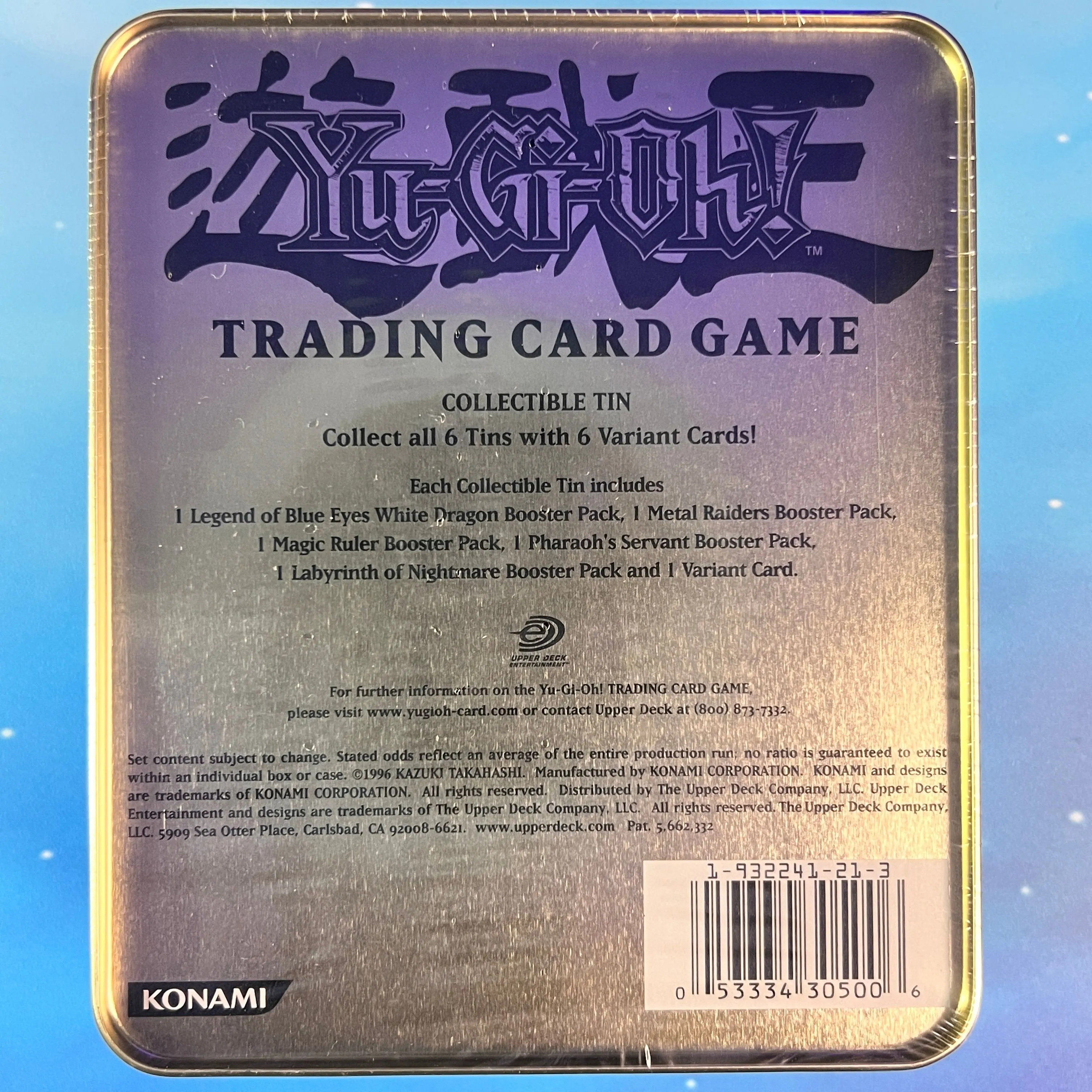 1x 2003 Yugi Dark Magician Tin CASE FRESH - VINTAGE Booster Tin (English)    Whatnot: Shop, Sell, Connect