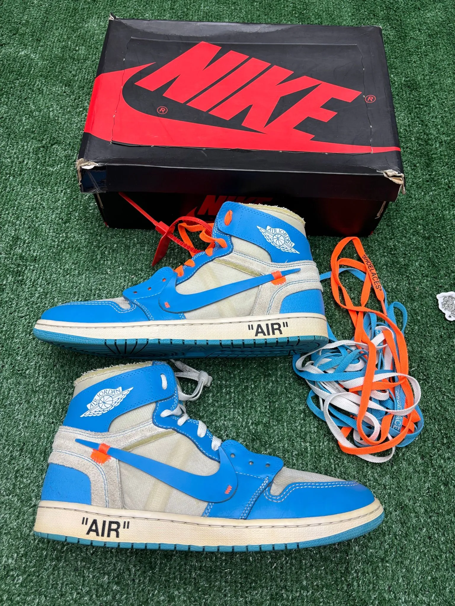 used off white unc
