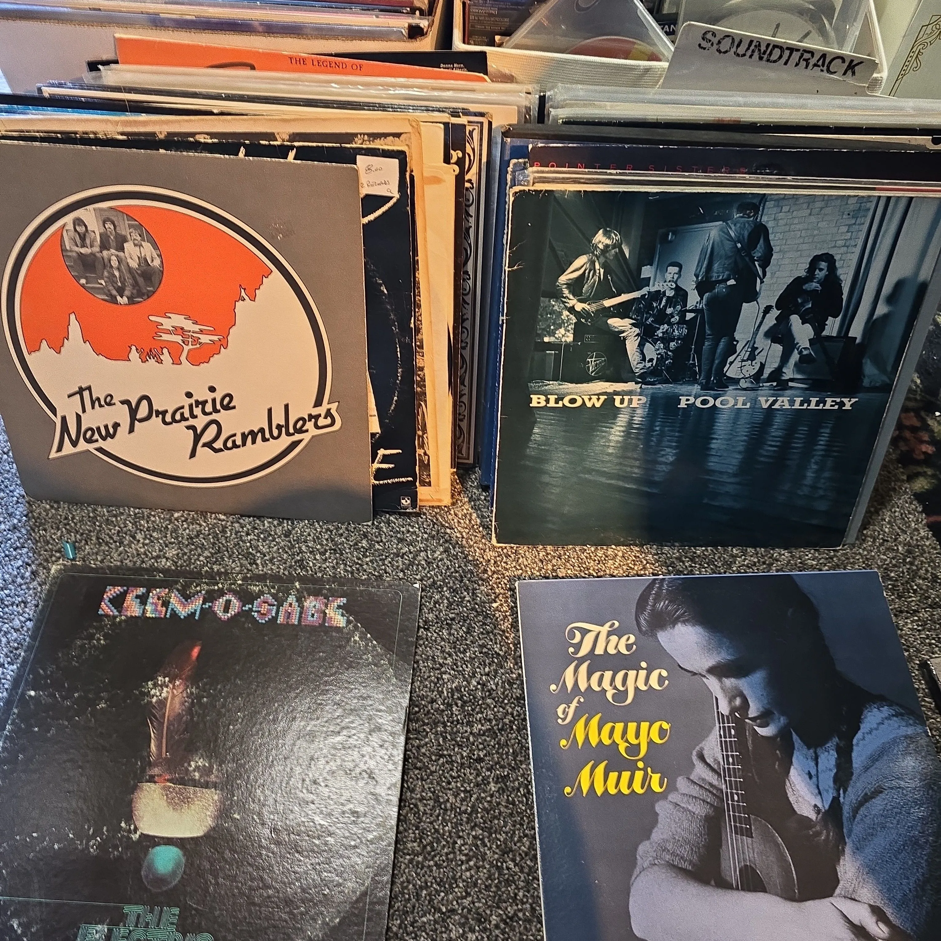 Product image for Vinyl records  Box 12, select any and I will lot items or run