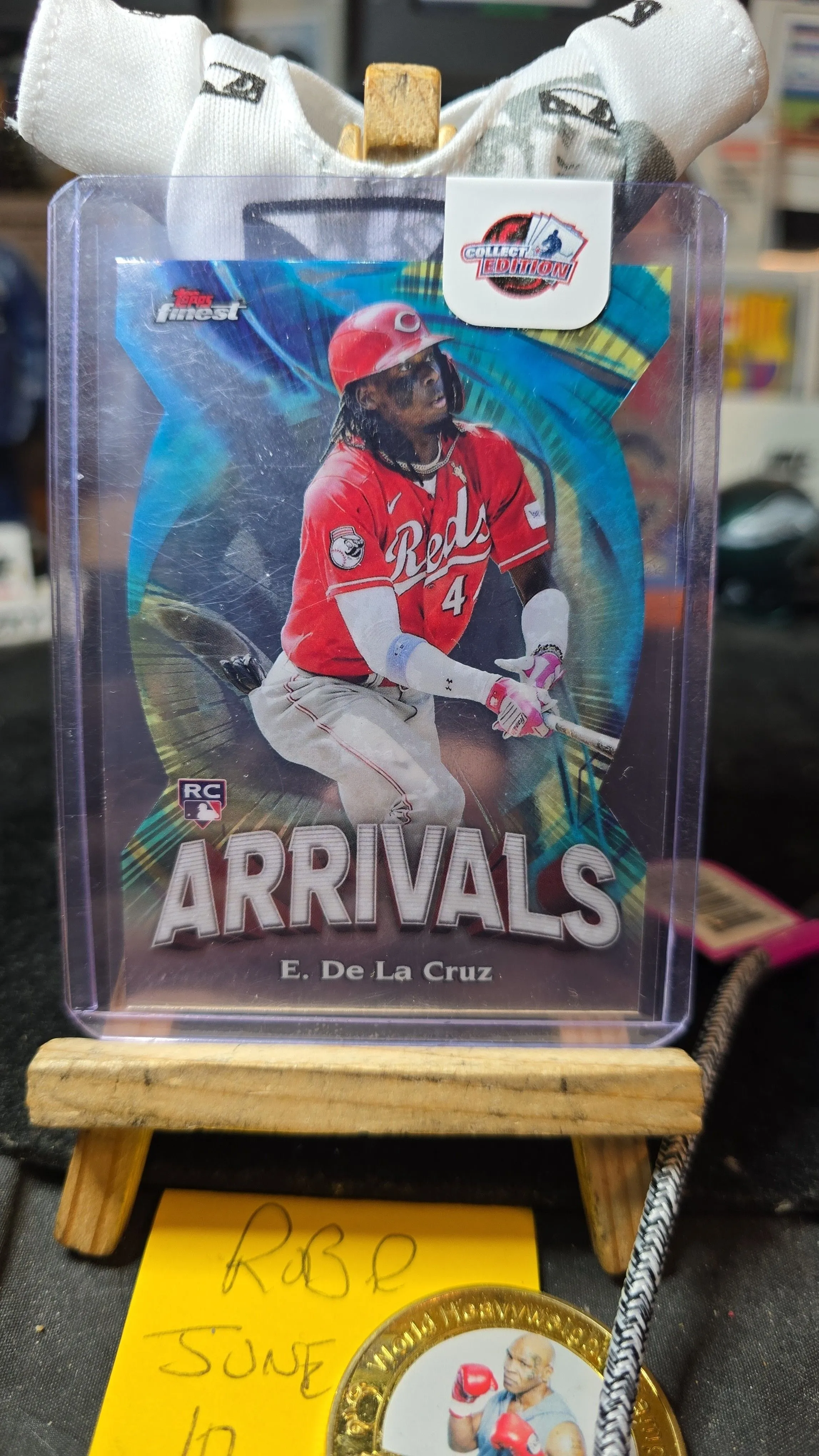Product image for 2024 topps finest ELLY DE LA CRUZ RC arrivals