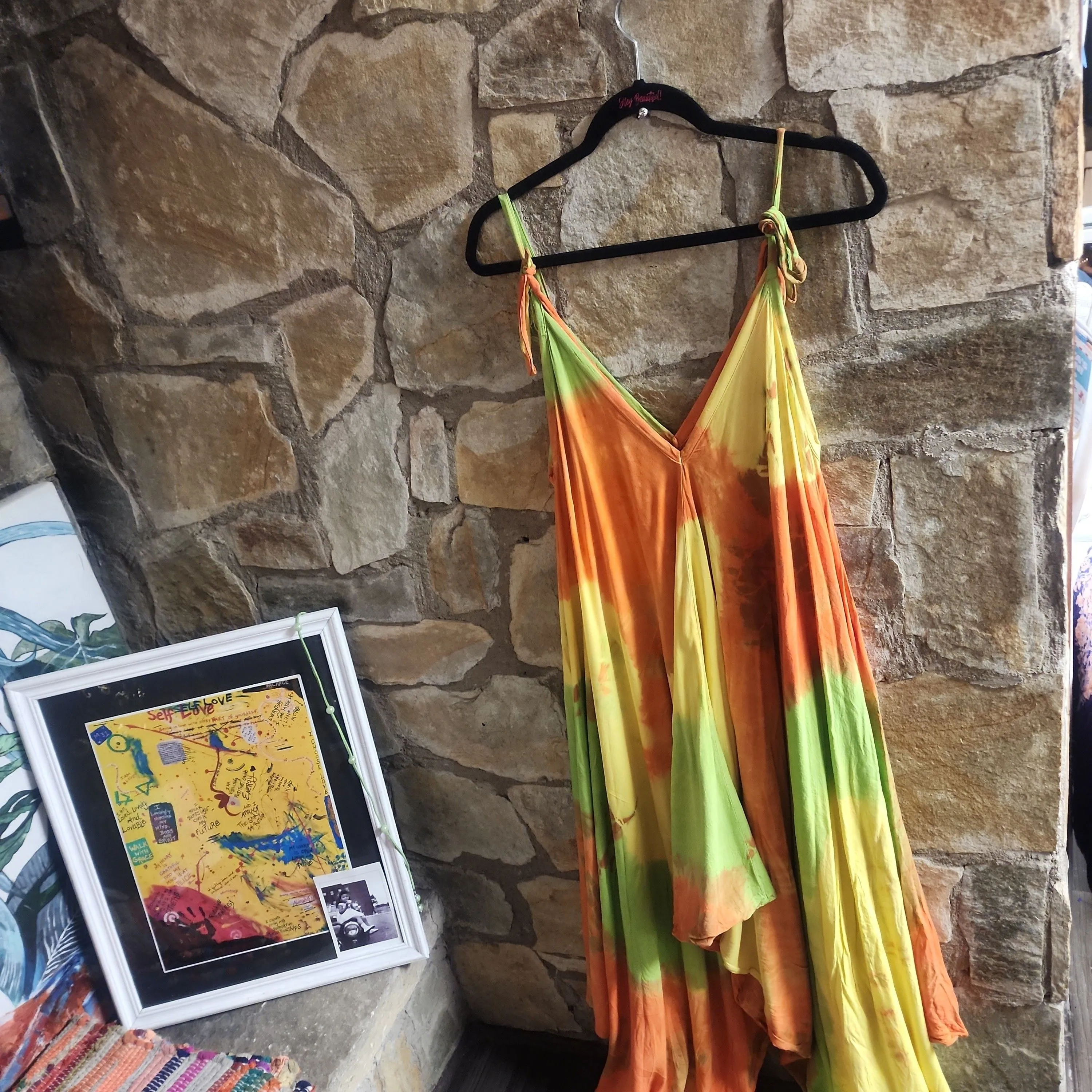 Product image for 74 Boho Tie Dye Romper