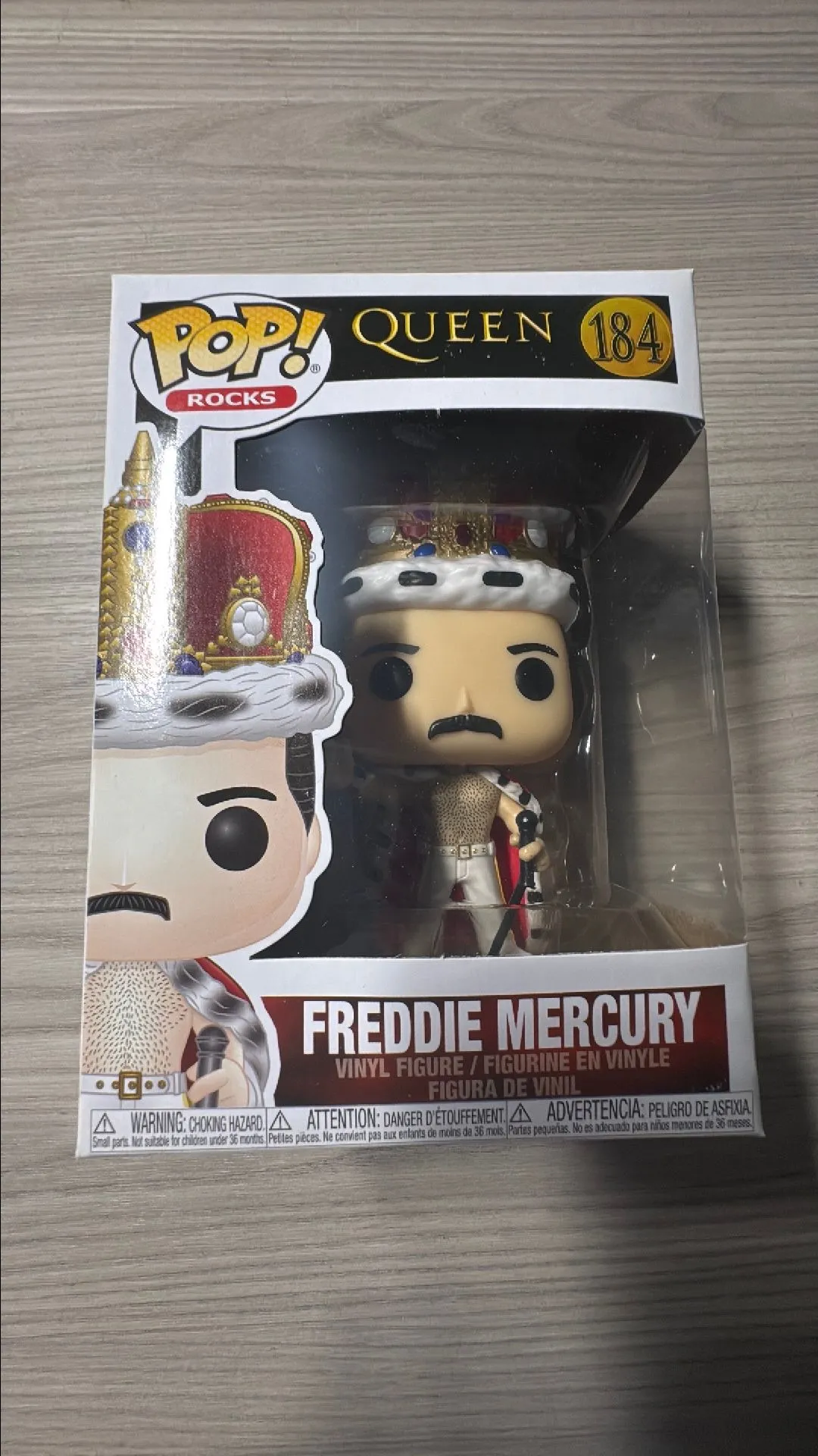 Product image for POP! Rocks: Queen - Freddie Mercury King