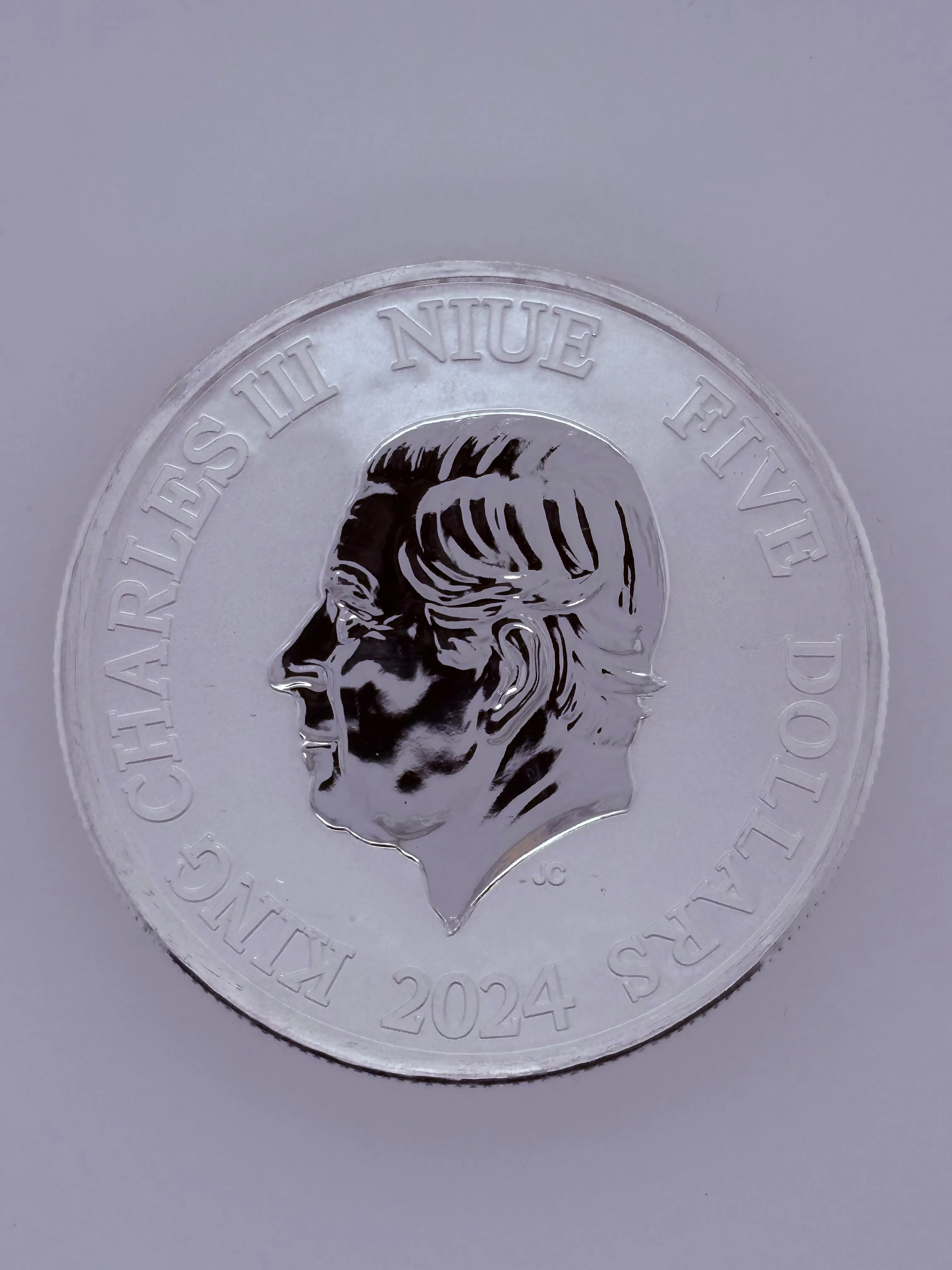 Product image for 2024 Niue Hawksbill Turtle $5 Silver round