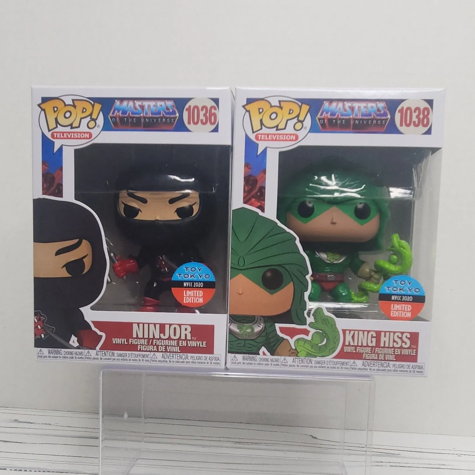Product image for FP - MOTU Bundle - Ninjor 1036 & King Hiss 1038