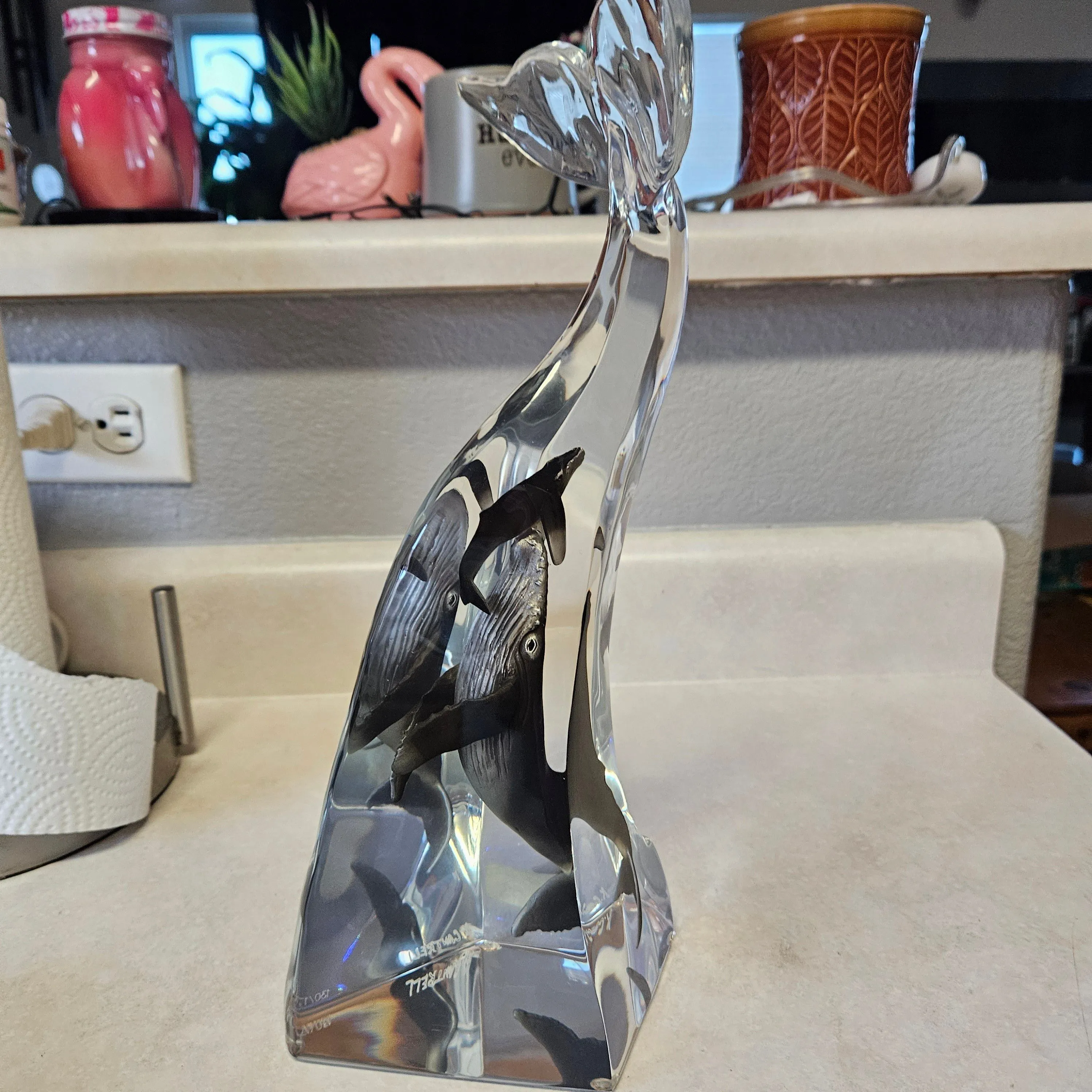 Product image for Kitty Cantrell Whale Sculpture