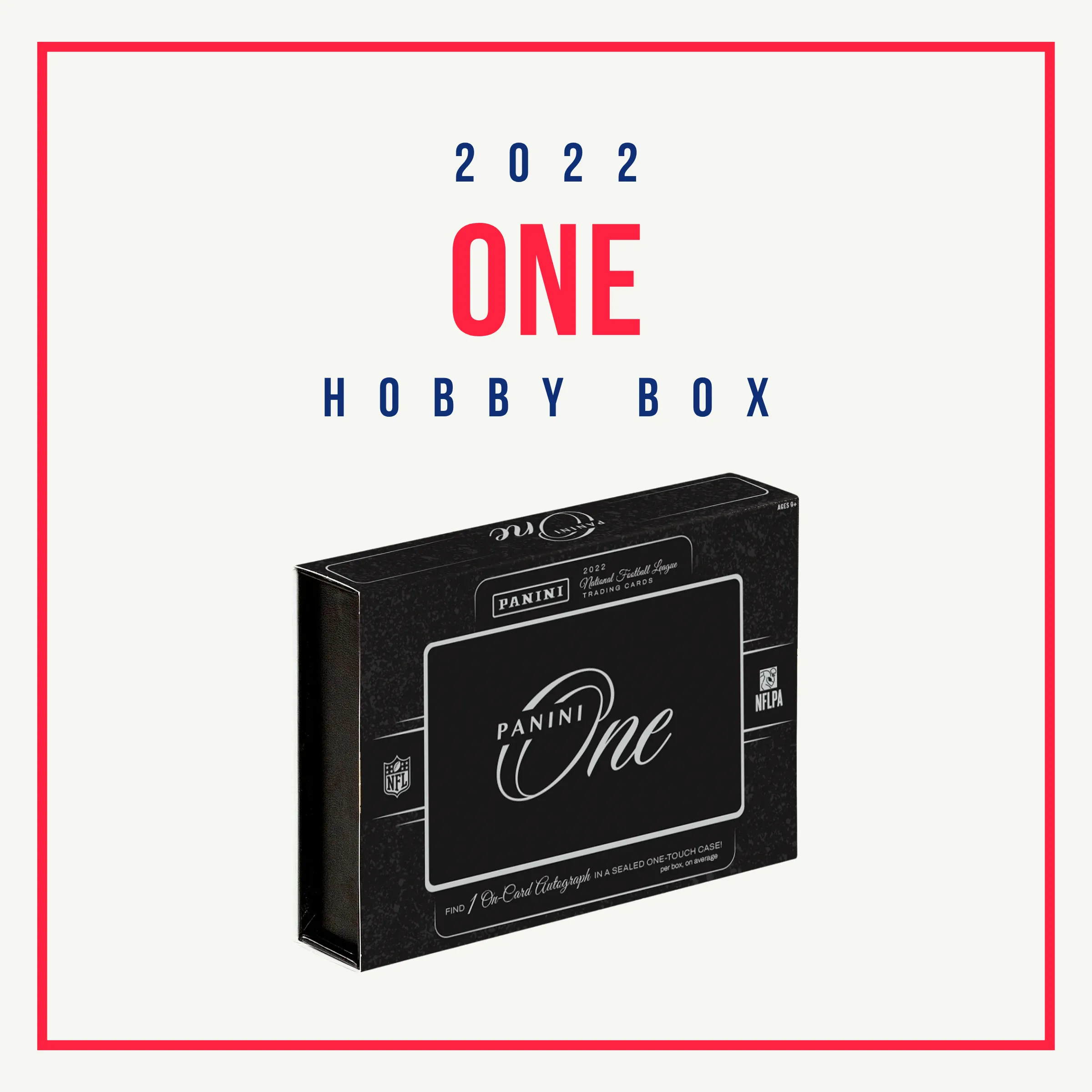 Product image for 2022 Panini One Football Hobby Box