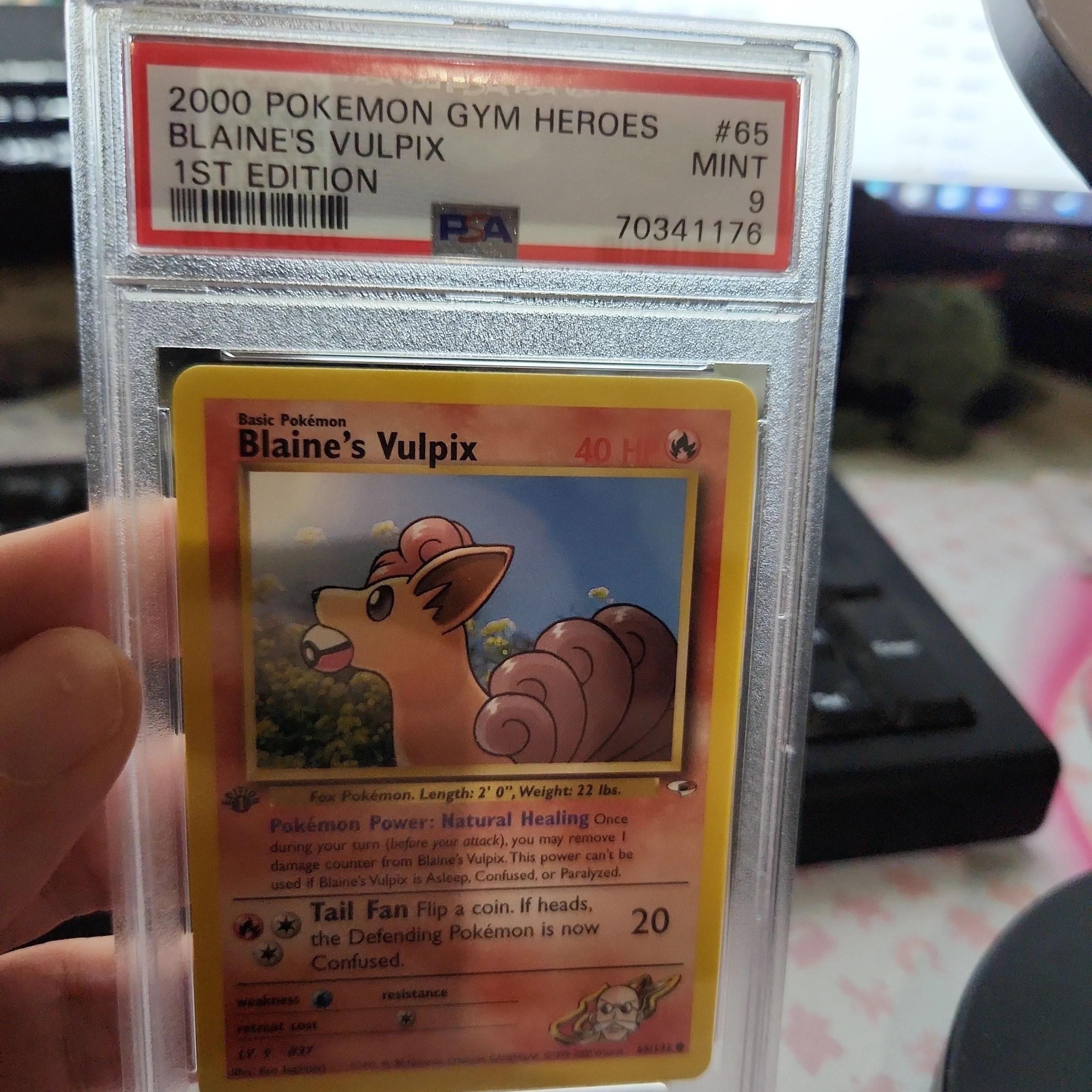 1st edition Blaine's Vulpix  Whatnot: Shop, Sell, Connect