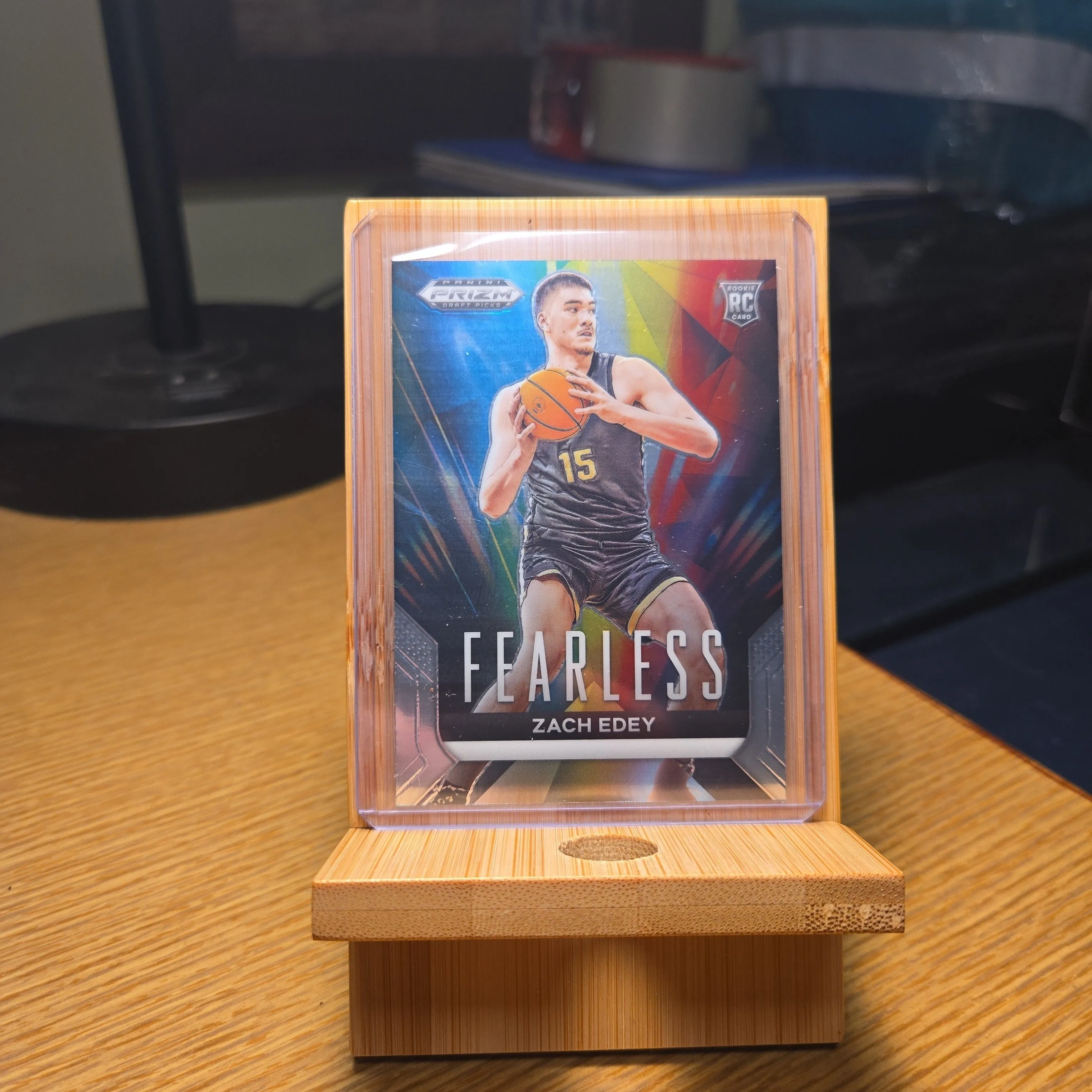 Product image for 2024 Panini Prizm Draft Picks Fearless Zach Edey RC 